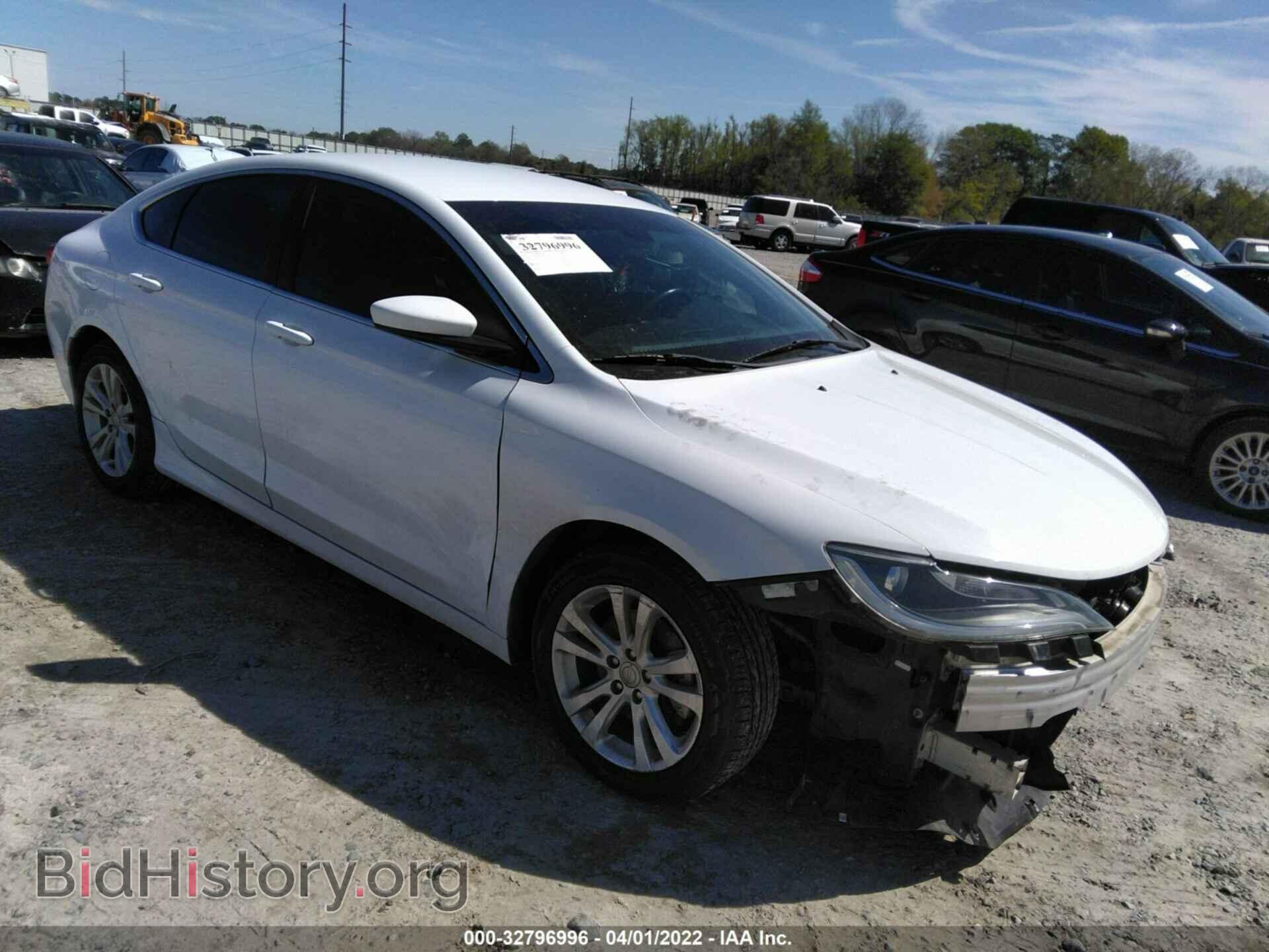 Фотография 1C3CCCAB1FN500819 - CHRYSLER 200 2015