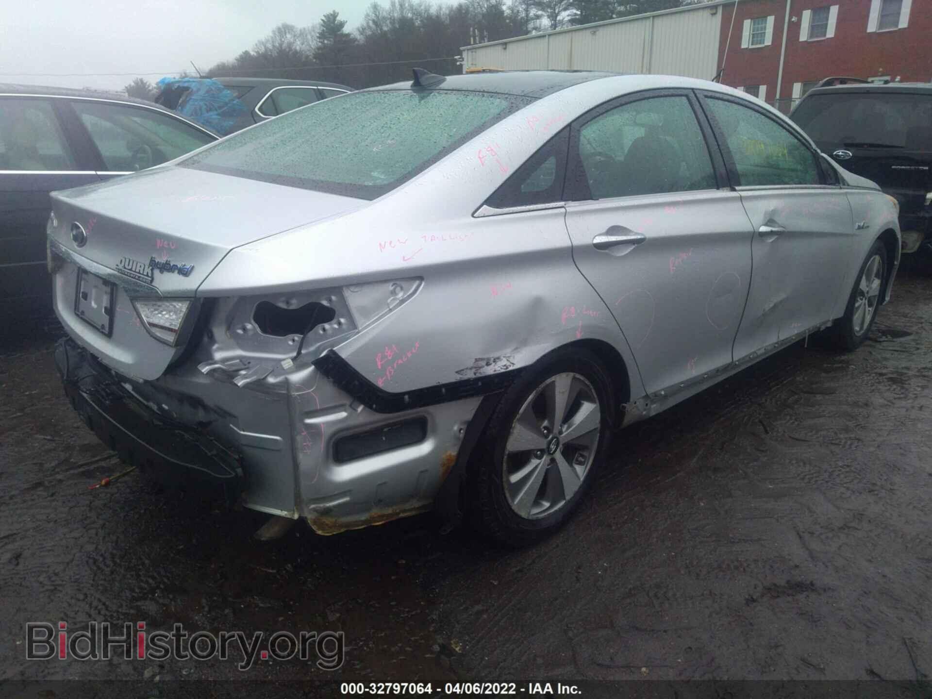 2012 HYUNDAI SONATA - VIN: KMHEC4A49CA020702 - Фото 4