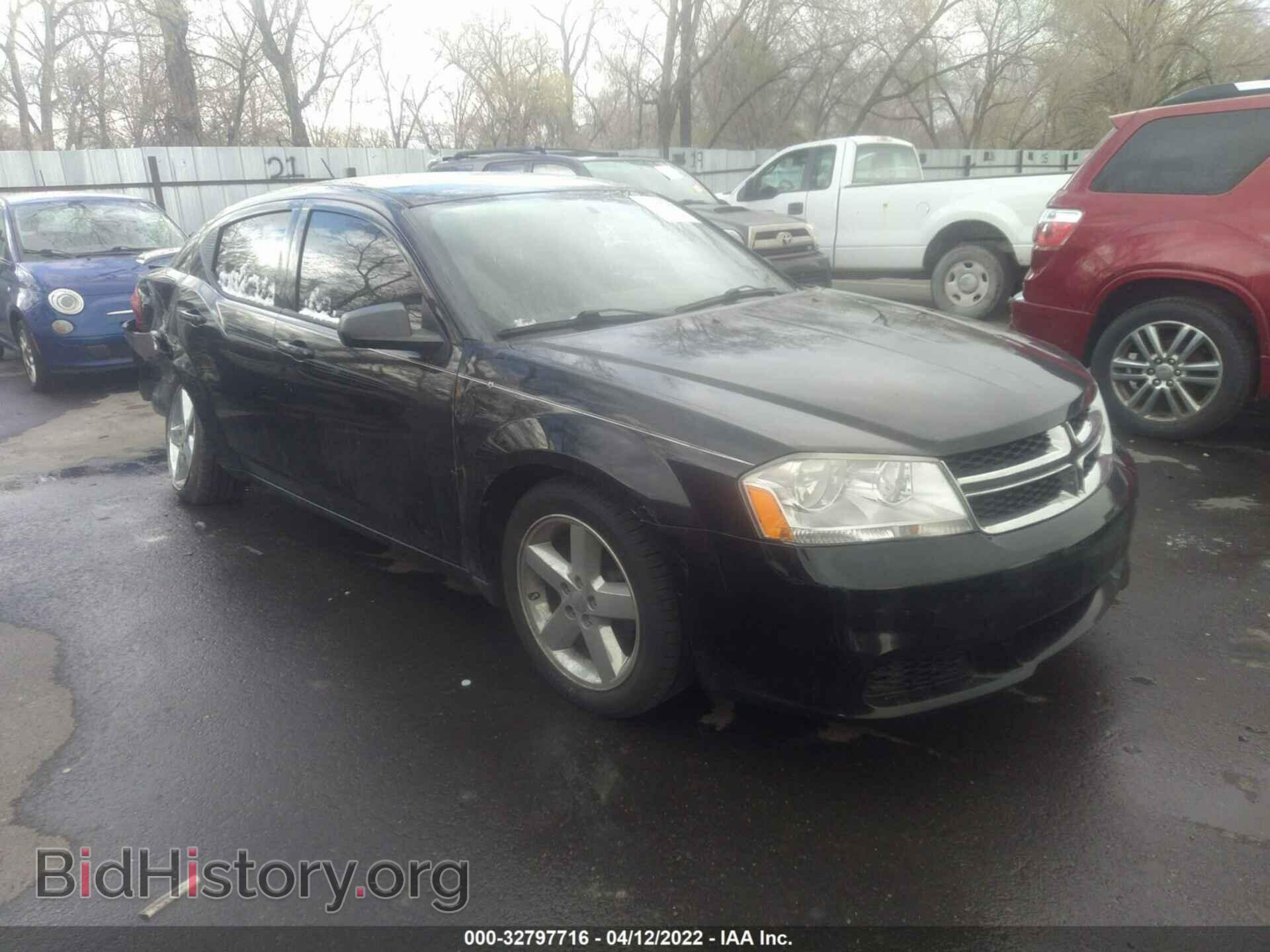 Photo 1C3CDZAB8DN730581 - DODGE AVENGER 2013