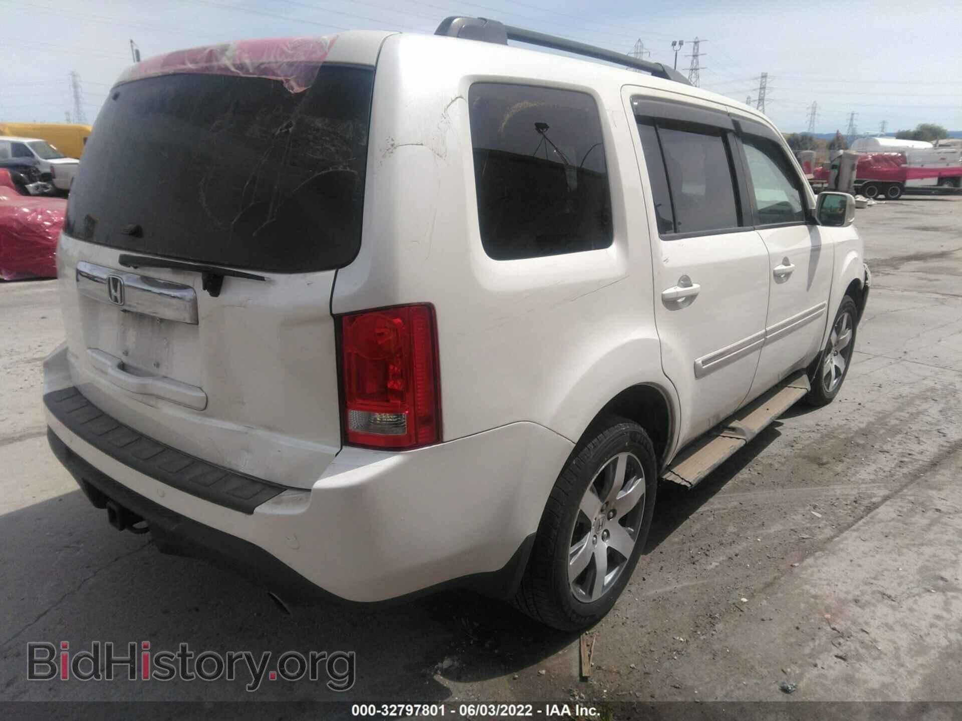 2014 HONDA PILOT - VIN: 5FNYF4H92EB046935 - Фото 4