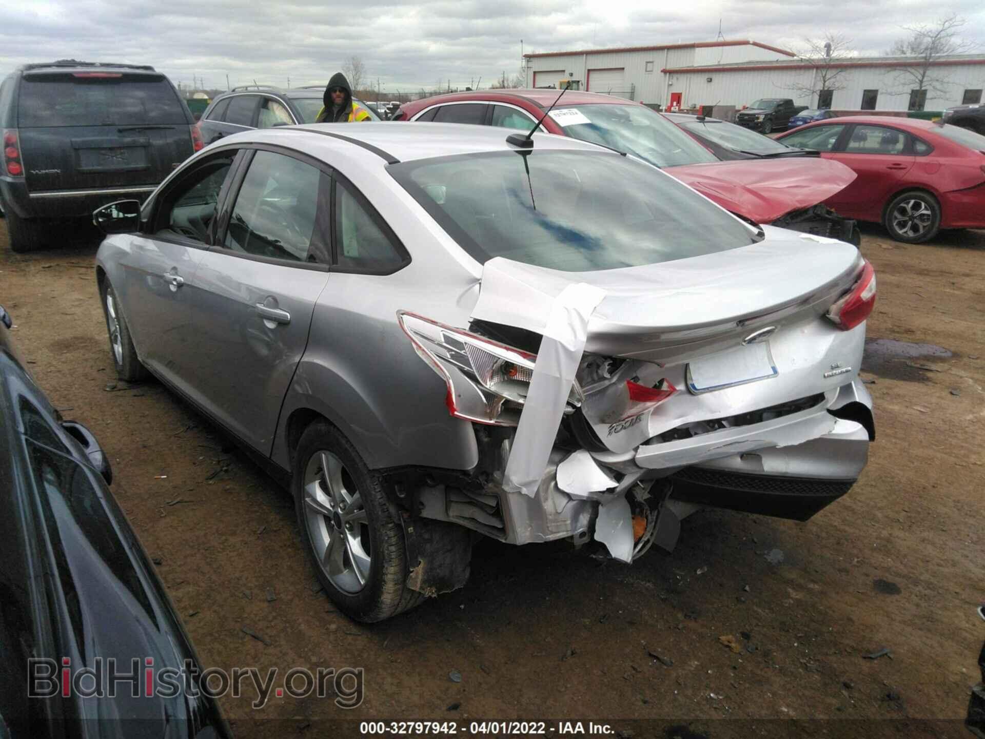 2014 FORD FOCUS - VIN: 1FADP3F29EL107194 - Фото 3