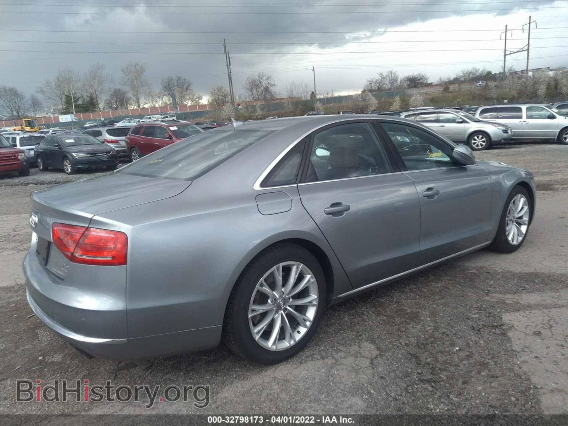 2012 AUDI A8 - VIN: WAUAVAFD3CN023024 - Photo 4