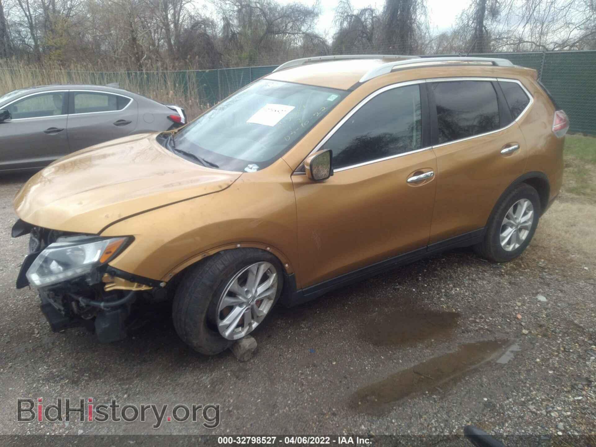 2014 NISSAN ROGUE - VIN: 5N1AT2MK9EC811977 - Фото 2