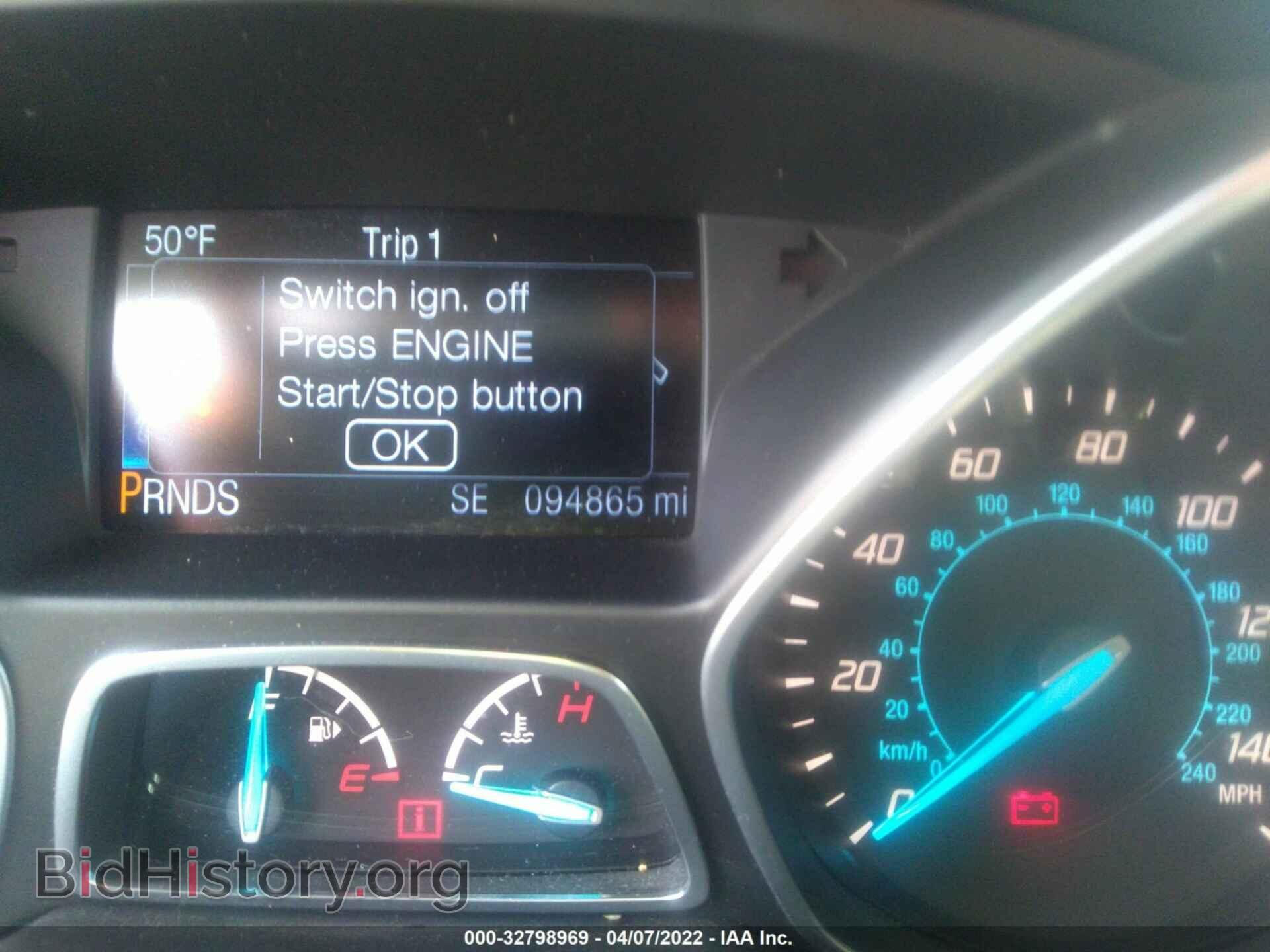 2014 FORD ESCAPE - VIN: 1FMCU0JX8EUB38457 - Фото 7