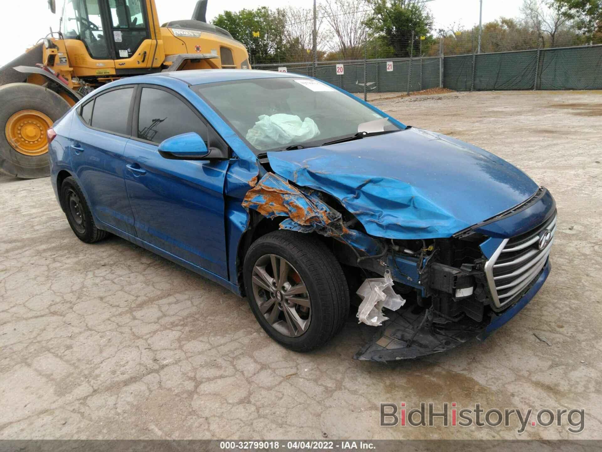 Photo 5NPD84LF5HH107593 - HYUNDAI ELANTRA 2017