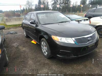 2010 Kia OPTIMA LX, black — VIN KNAGG4A82A5440633, IAAI