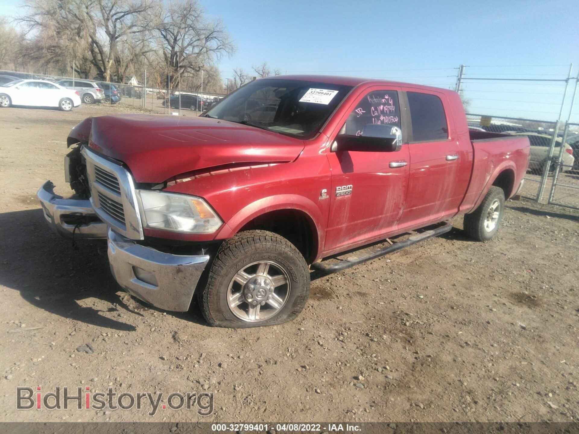 2010 DODGE RAM 2500 - VIN: 3D7UT2HL8AG140304 - Фото 2