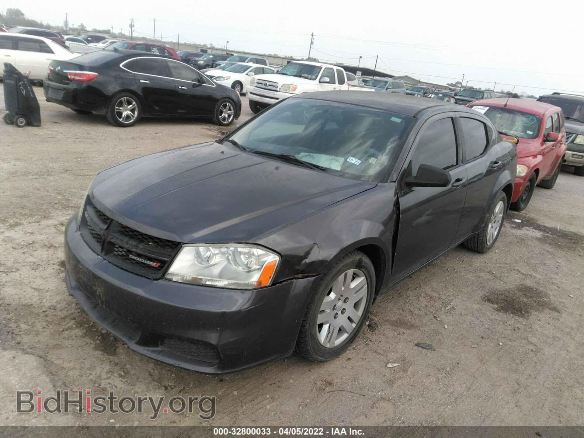 2014 DODGE AVENGER - VIN: 1C3CDZABXEN216197 - Фото 2