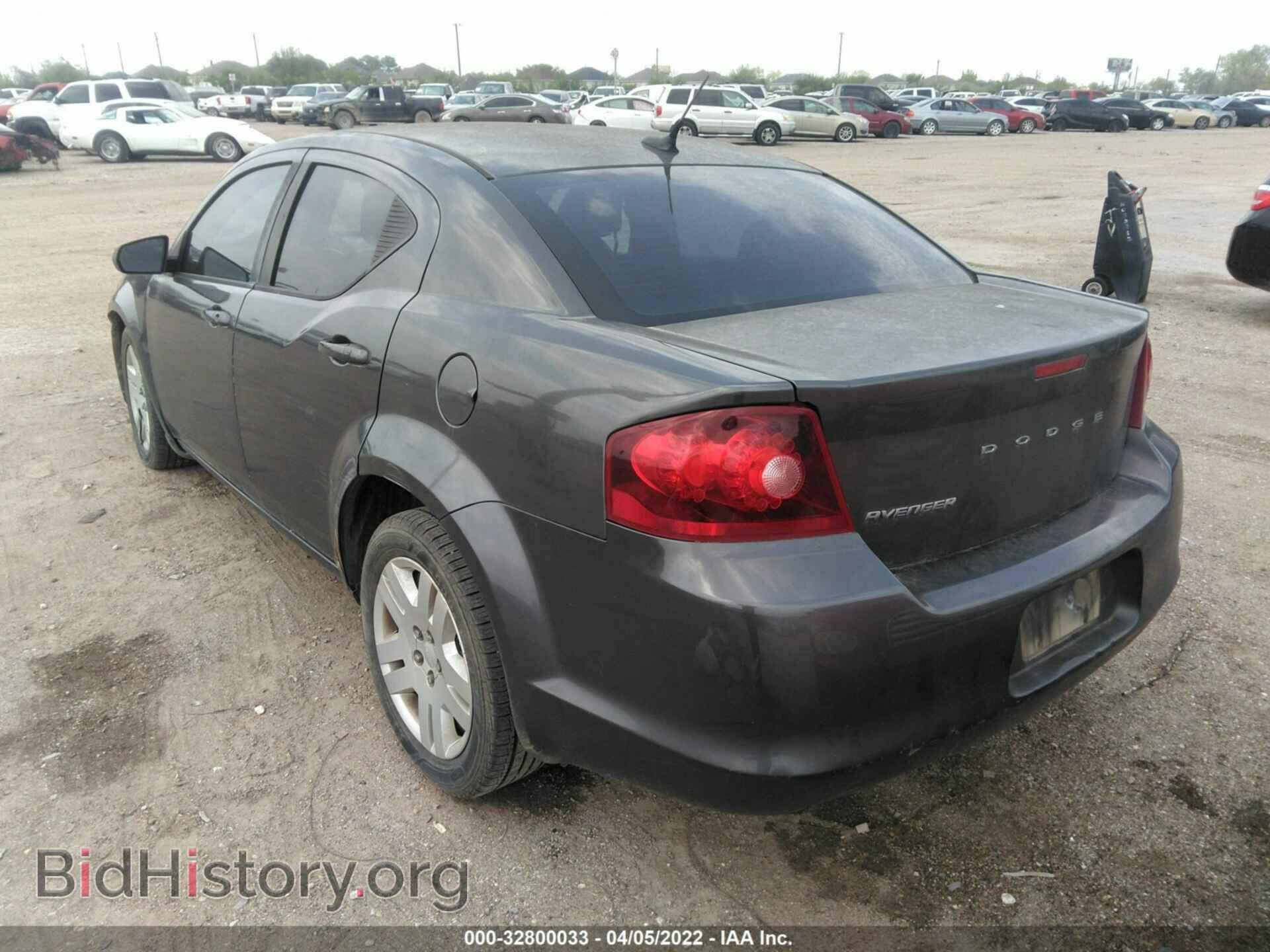 2014 DODGE AVENGER - VIN: 1C3CDZABXEN216197 - Фото 3