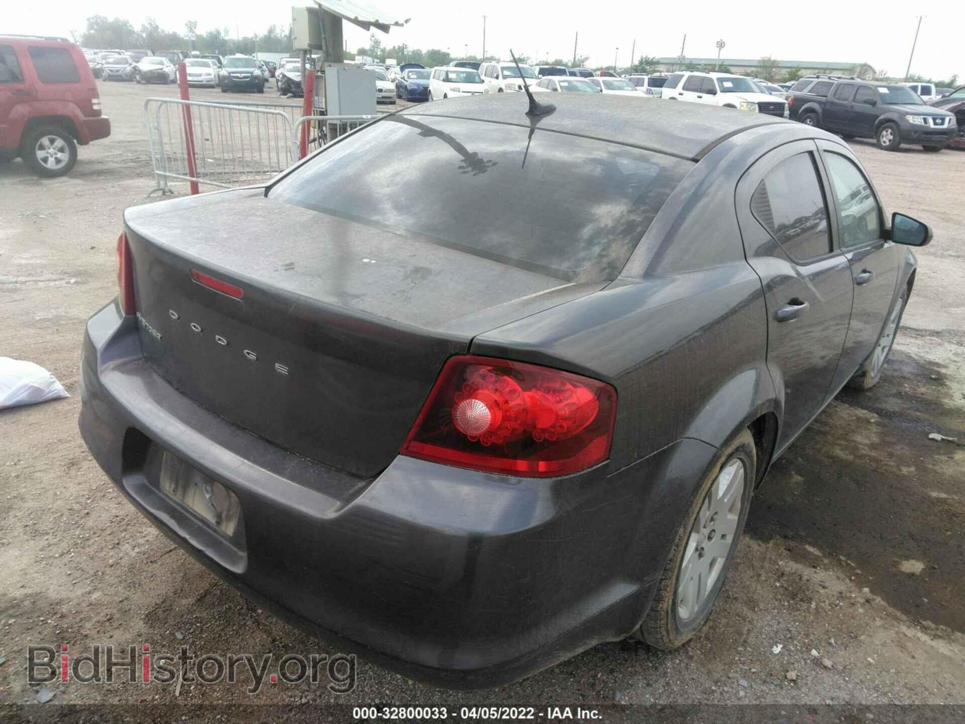 2014 DODGE AVENGER - VIN: 1C3CDZABXEN216197 - Фото 4
