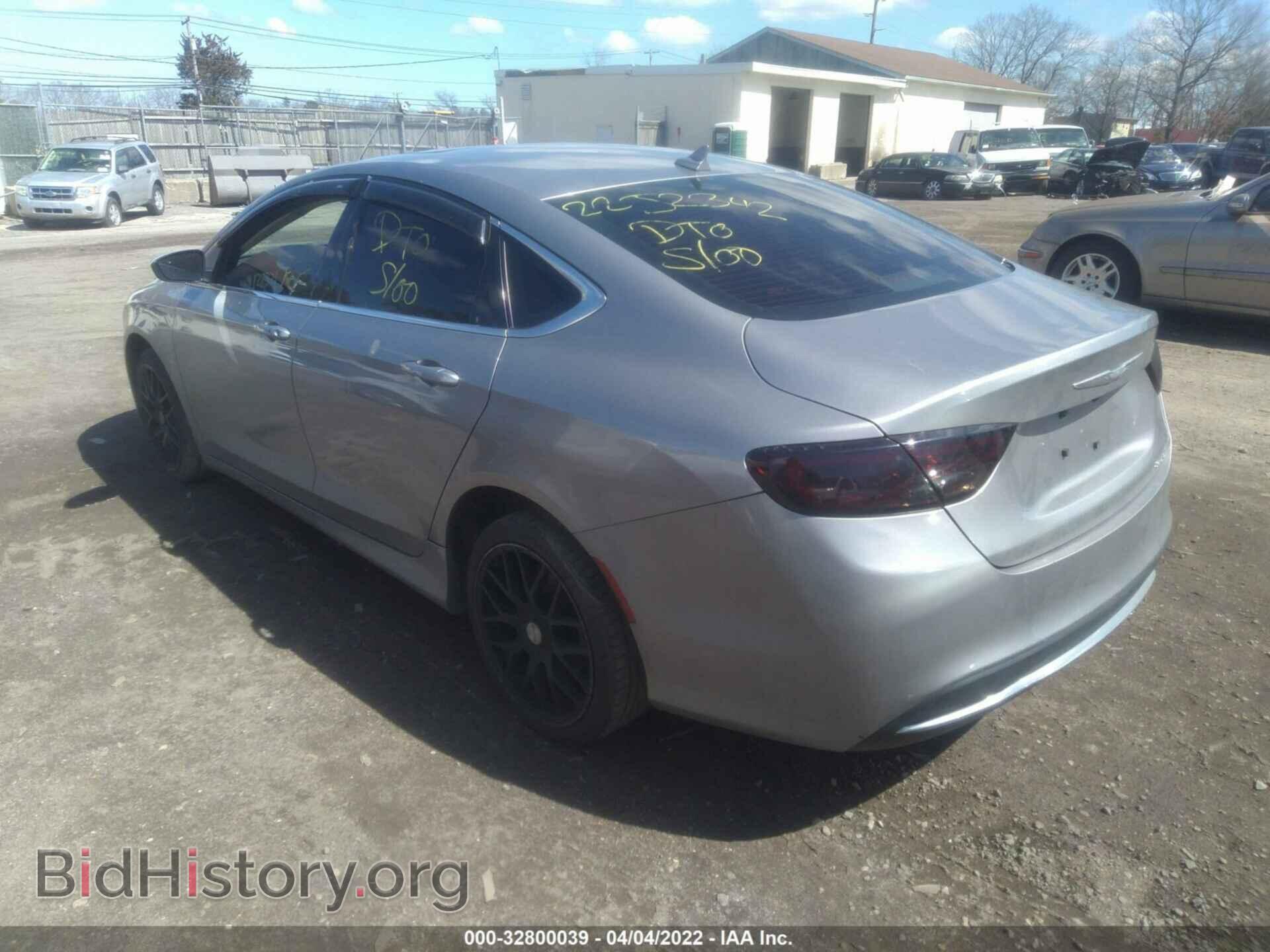 2015 CHRYSLER 200 - VIN: 1C3CCCAB5FN726720 - Фото 3