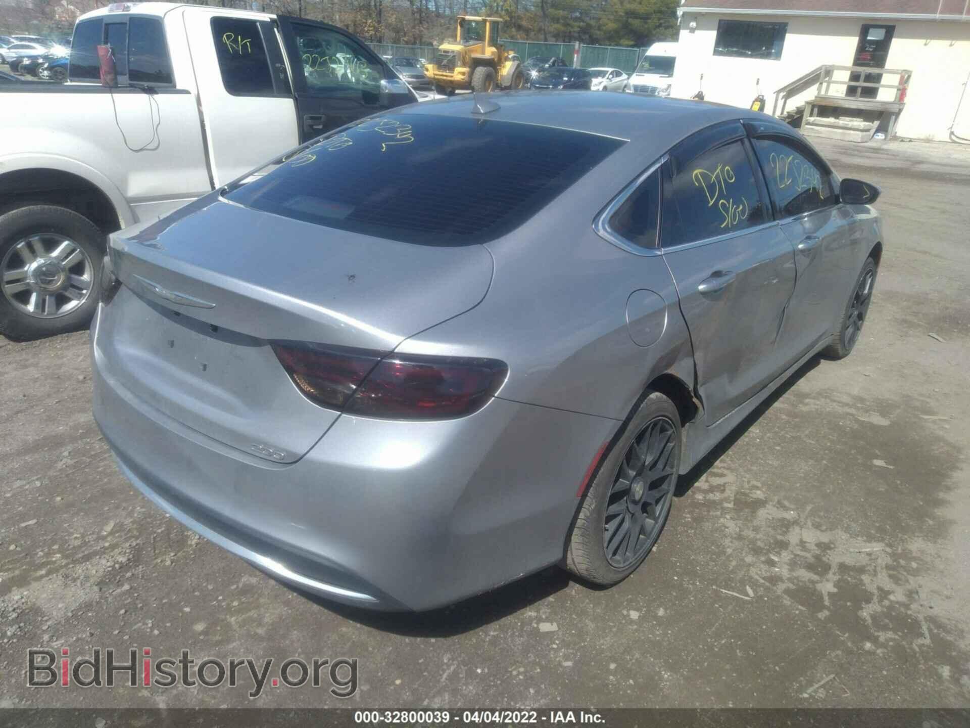 2015 CHRYSLER 200 - VIN: 1C3CCCAB5FN726720 - Фото 4