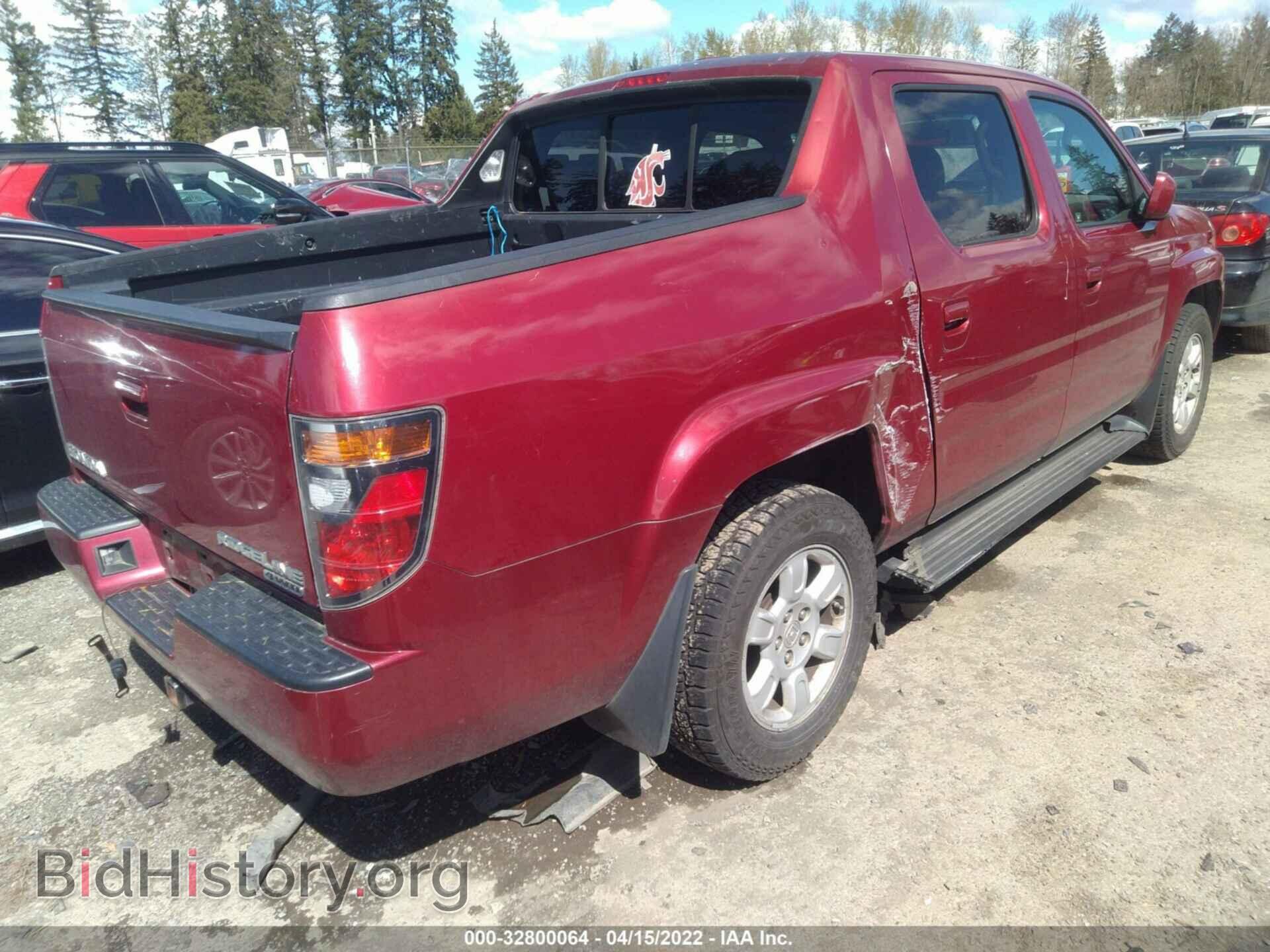 2006 HONDA RIDGELINE - VIN: 2HJYK16546H519249 - Фото 4