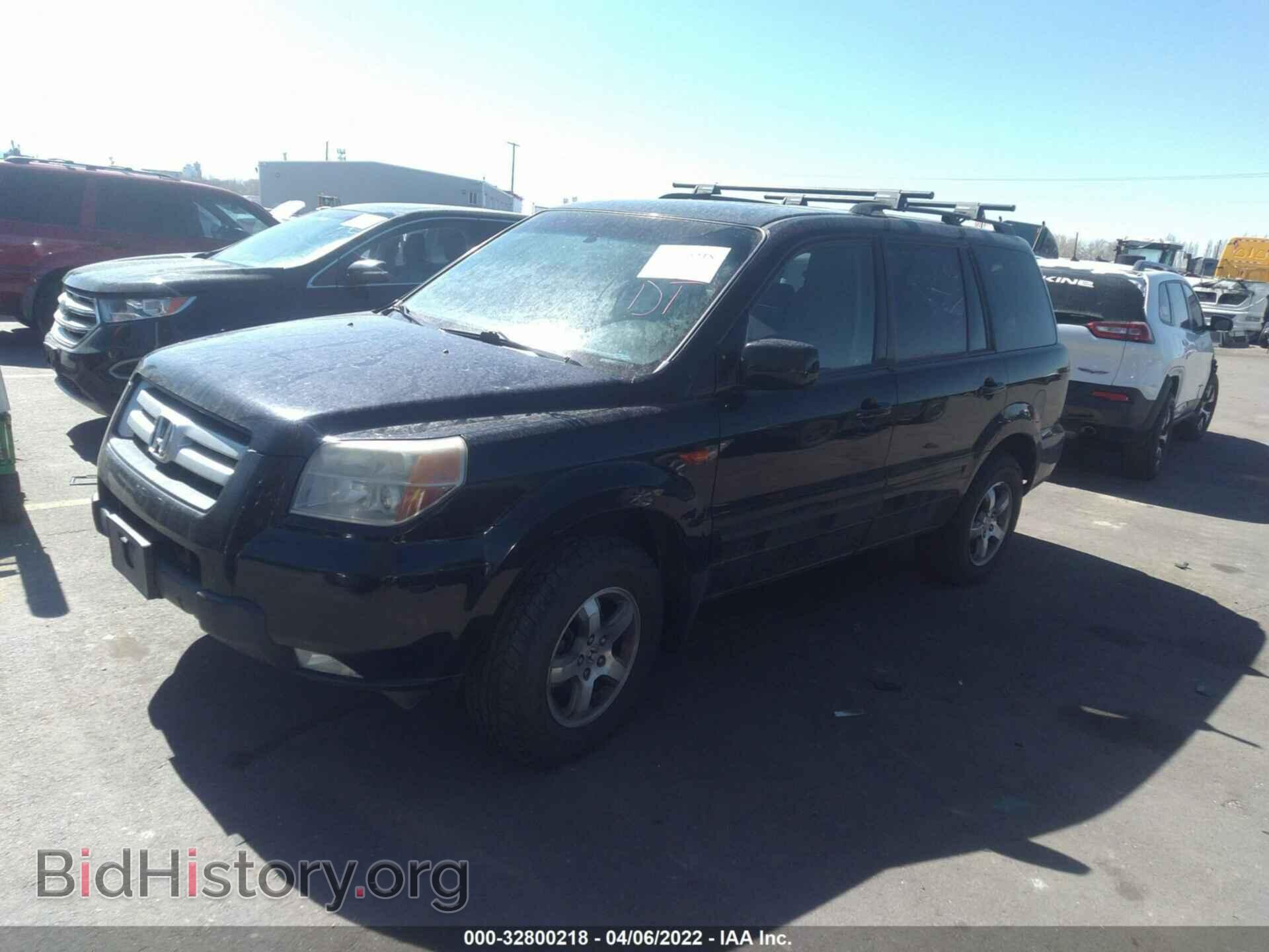 2006 HONDA PILOT - VIN: 2HKYF18436H528772 - Фото 2