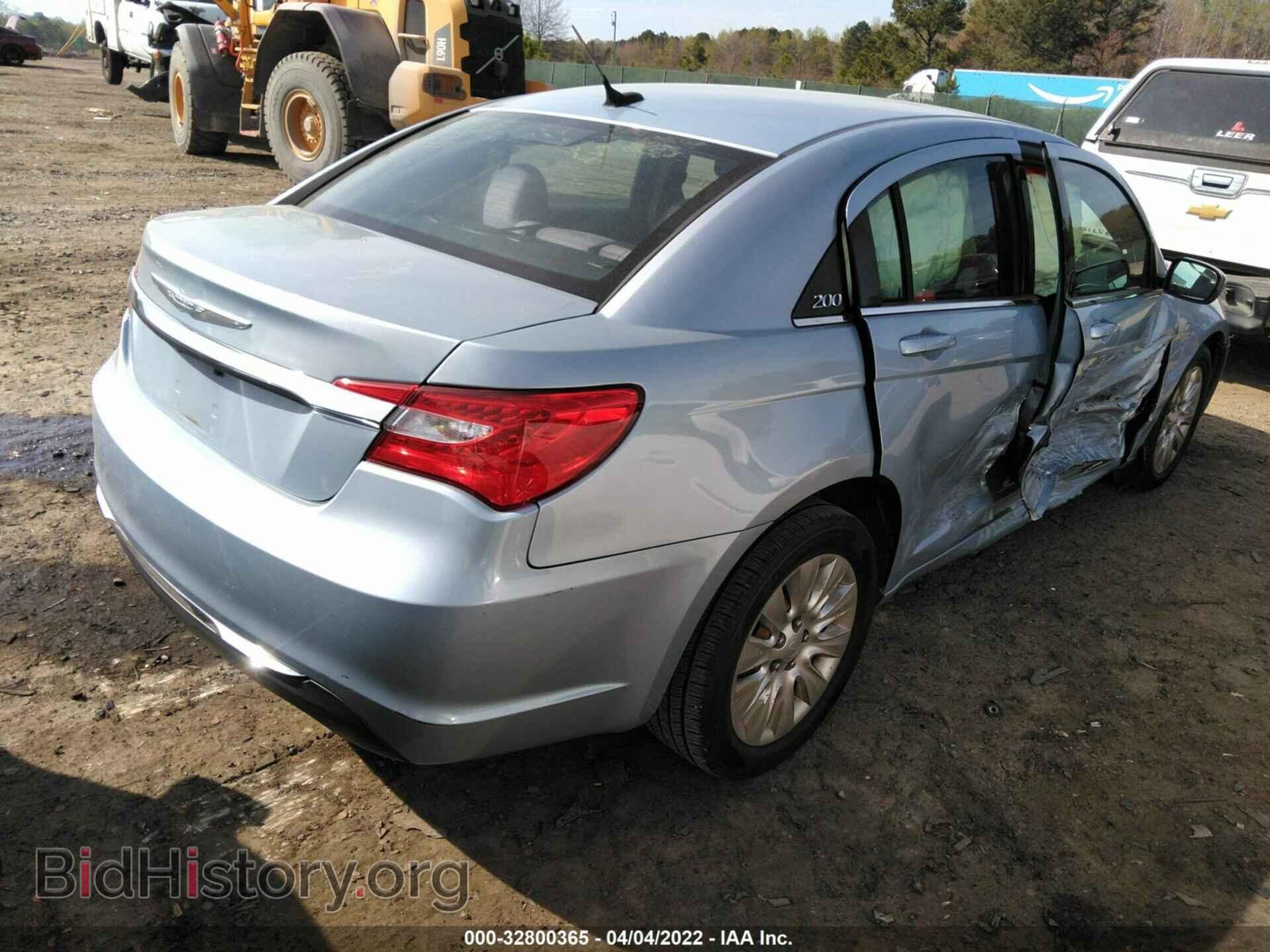 2012 CHRYSLER 200 - VIN: 1C3CCBAB3CN229350 - Фото 4