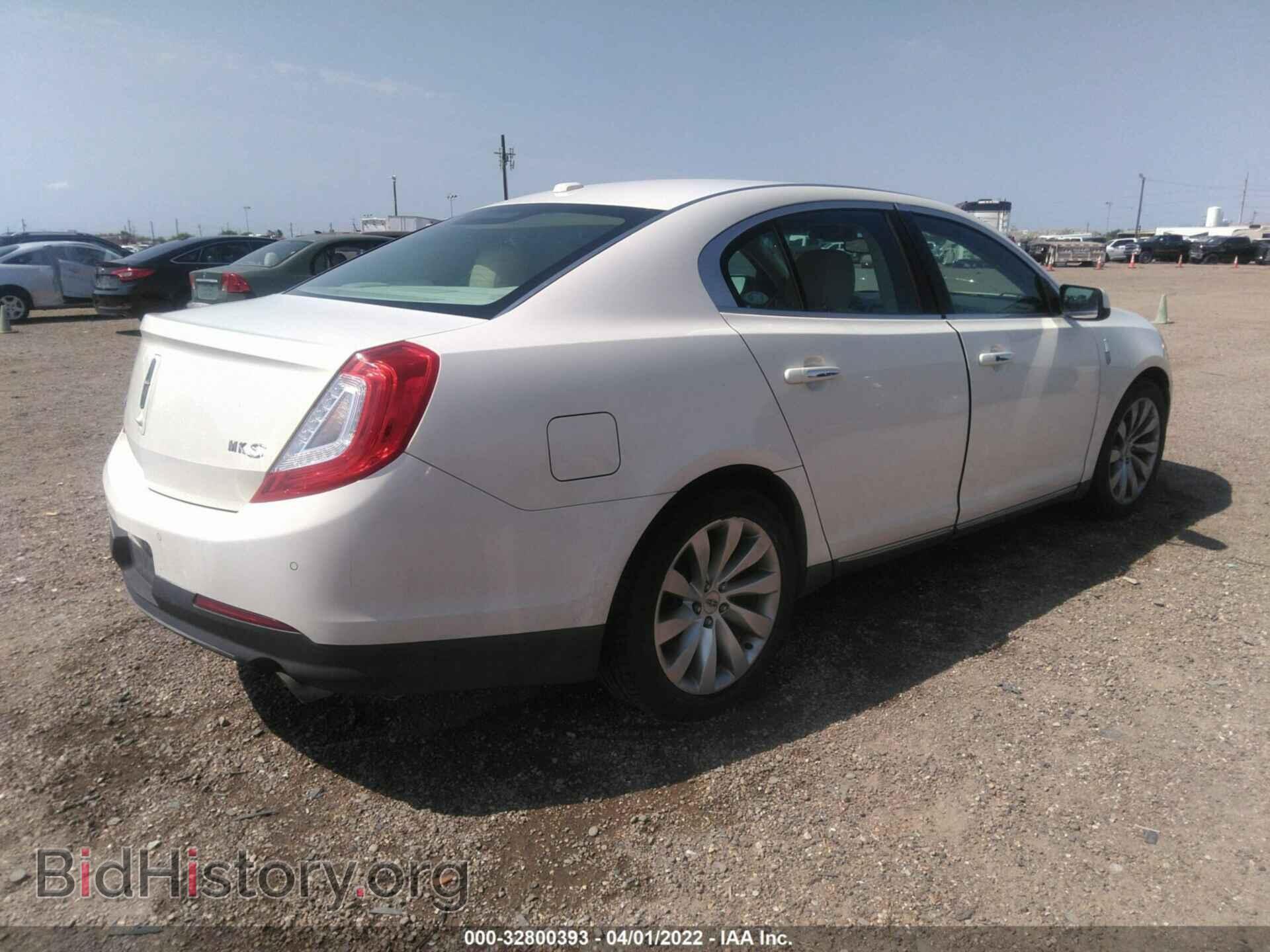 2013 LINCOLN MKS - VIN: 1LNHL9DK0DG608412 - Фото 2