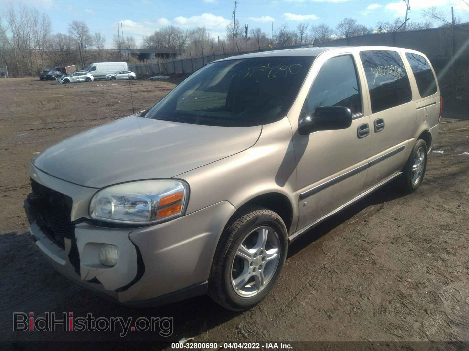 2008 CHEVROLET UPLANDER - VIN: 1GNDV231X8D103473 - Фото 2