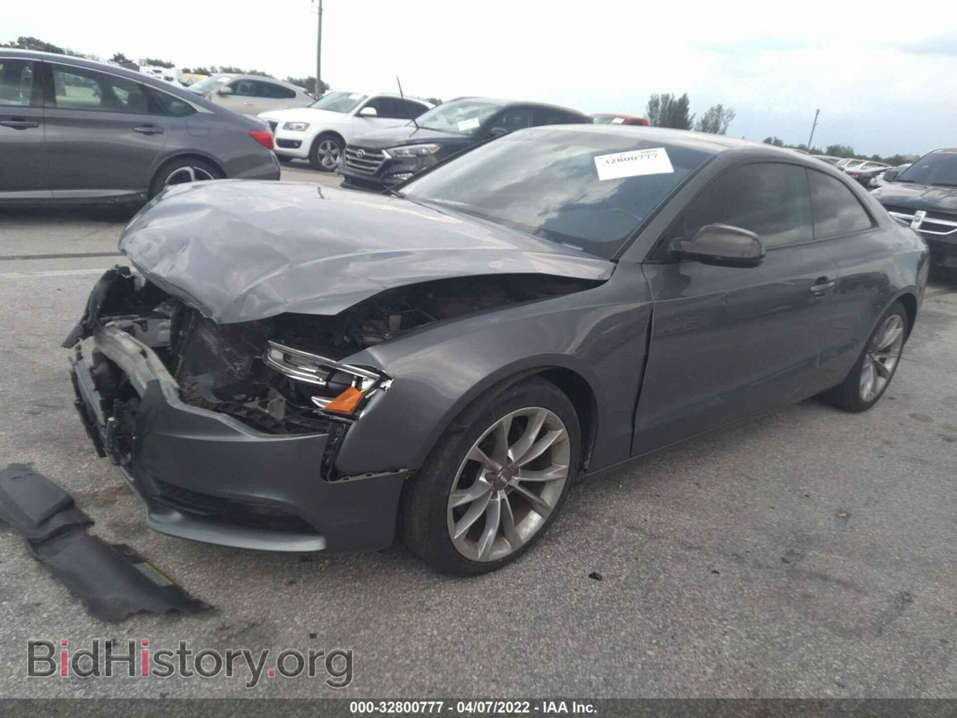2014 AUDI A5 - VIN: WAULFAFRXEA018253 - Фото 2
