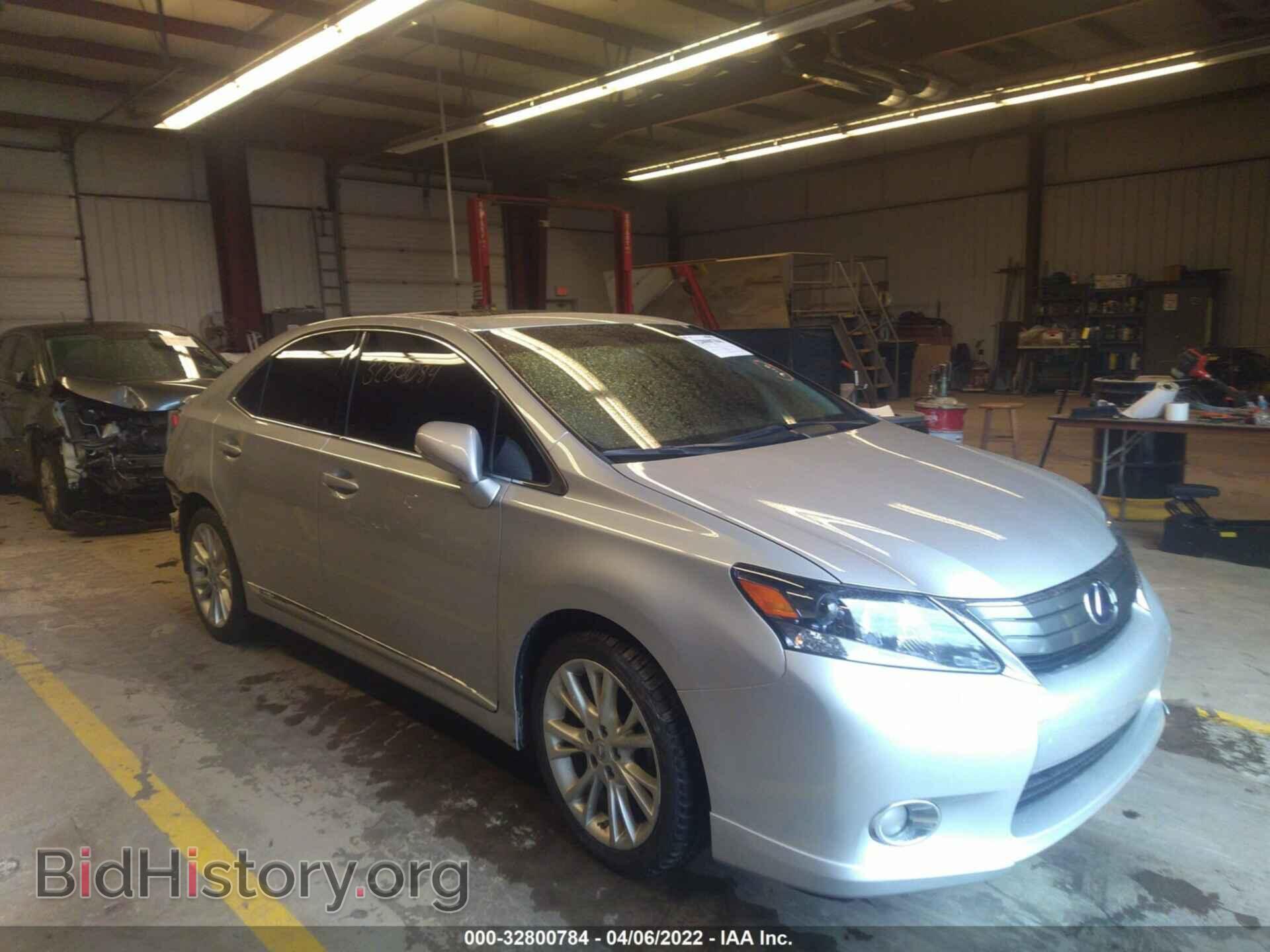 Photo JTHBB1BA8A2021679 - LEXUS HS 250H 2010