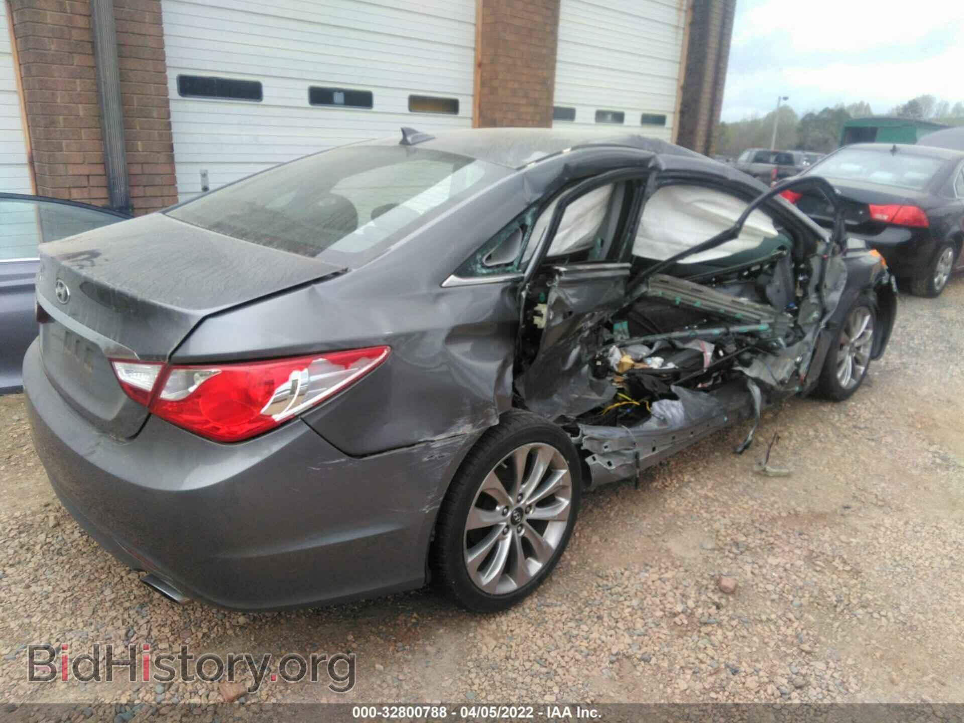 2013 HYUNDAI SONATA - VIN: 5NPEC4AC4DH503827 - Фото 4