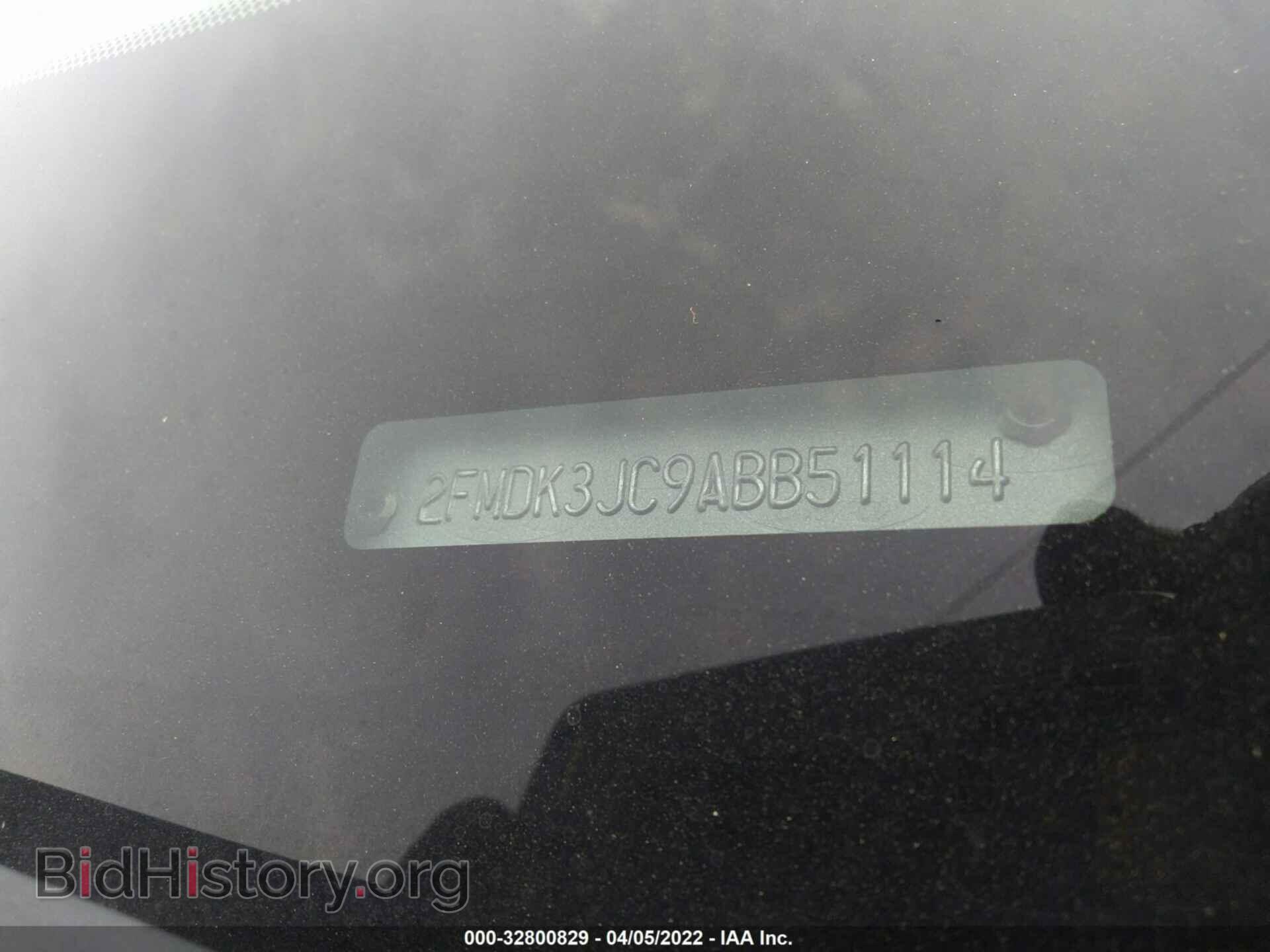 2010 FORD EDGE - VIN: 2FMDK3JC9ABB51114 - Фото 9