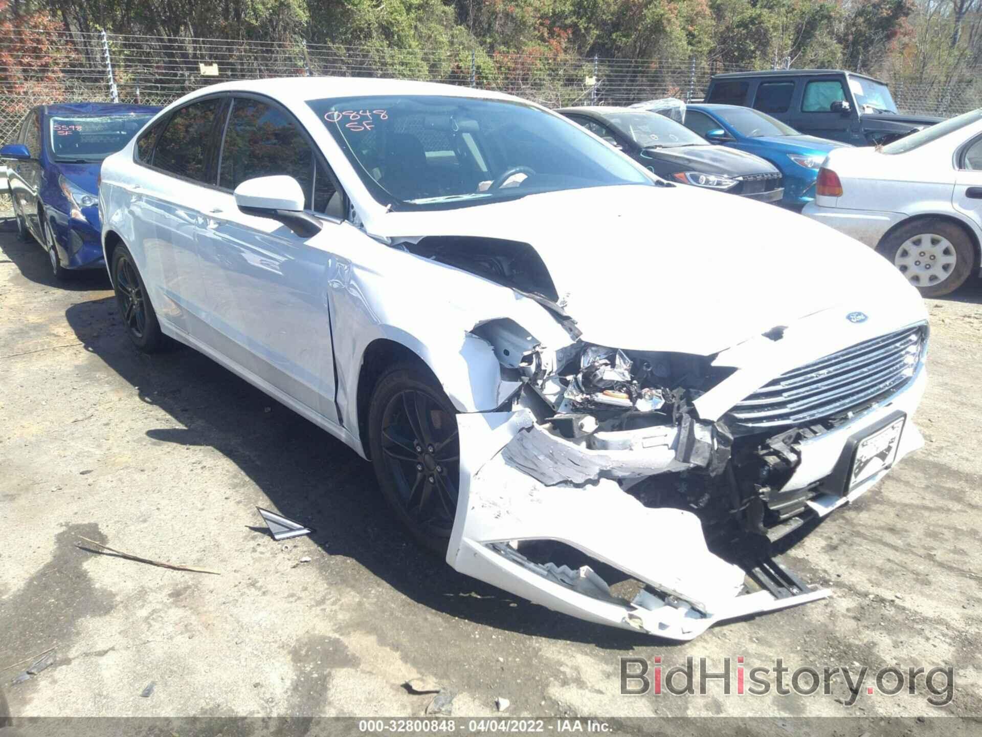 Photo 3FA6P0HD7JR237976 - FORD FUSION 2018