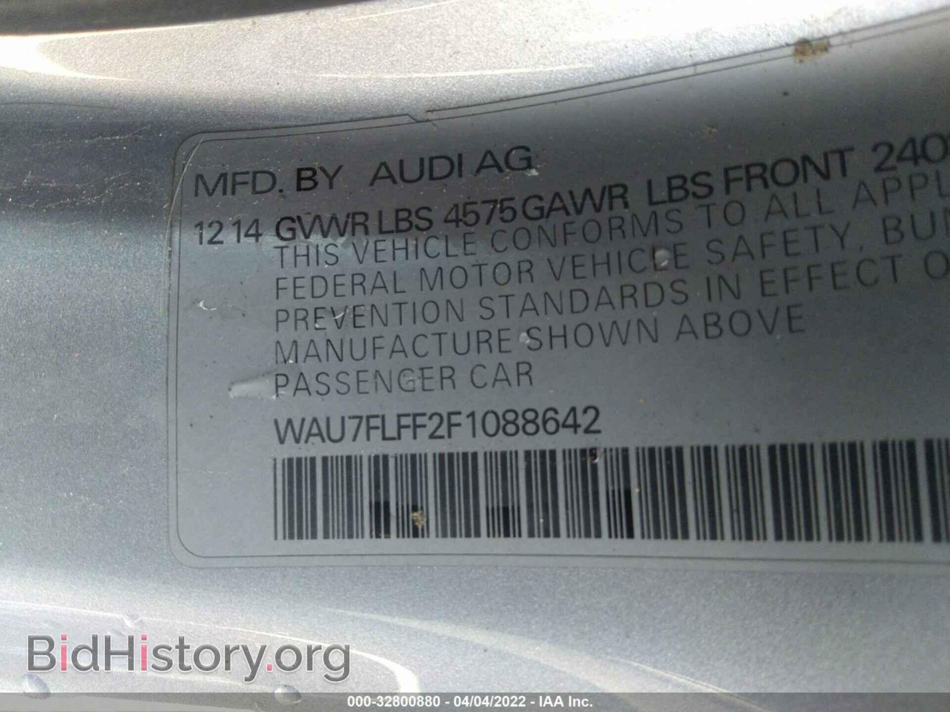 2015 AUDI A3 - VIN: WAU7FLFF2F1088642 - Photo 9