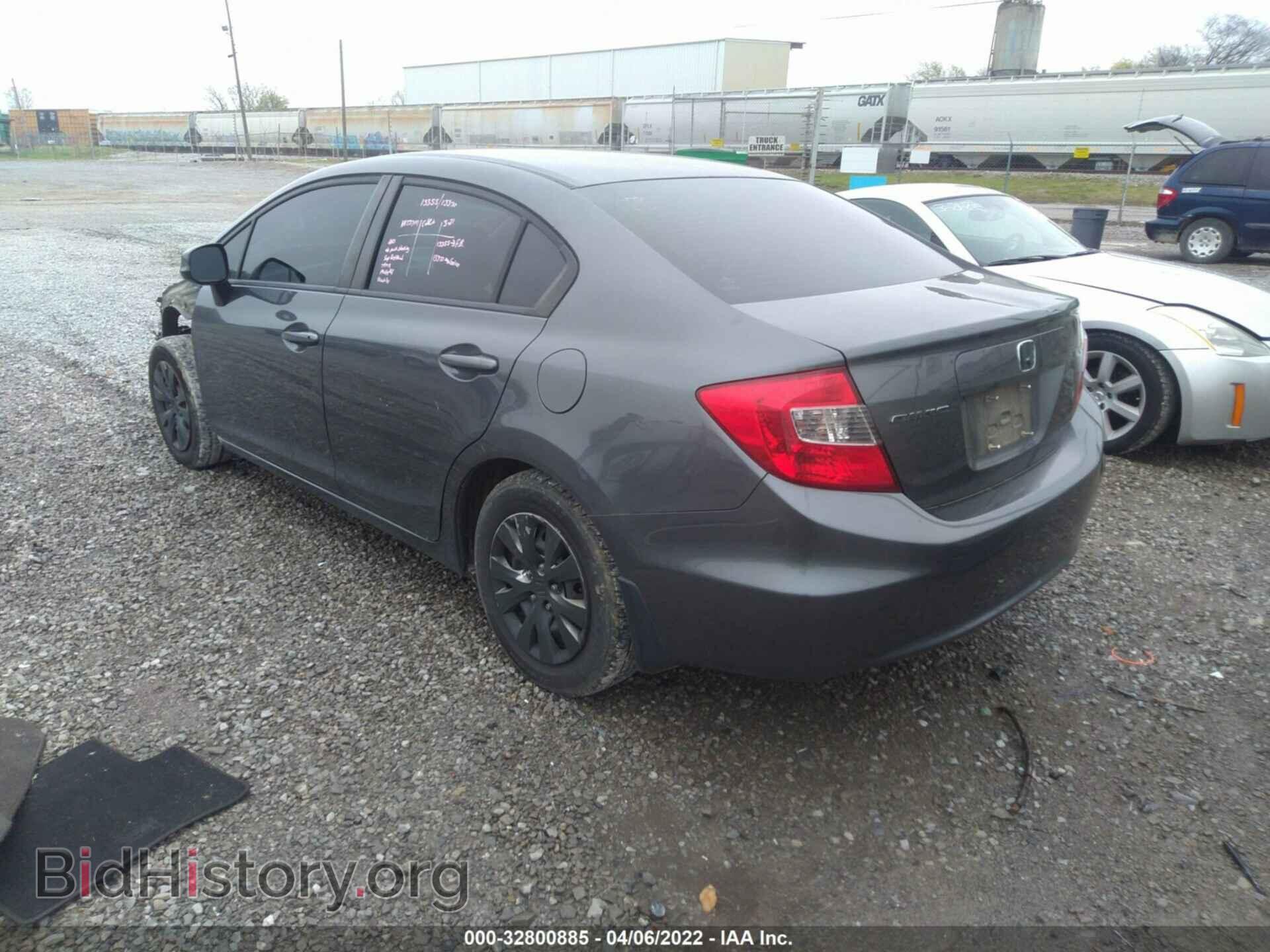 2012 HONDA CIVIC SDN - VIN: 2HGFB2F54CH308101 - Фото 3