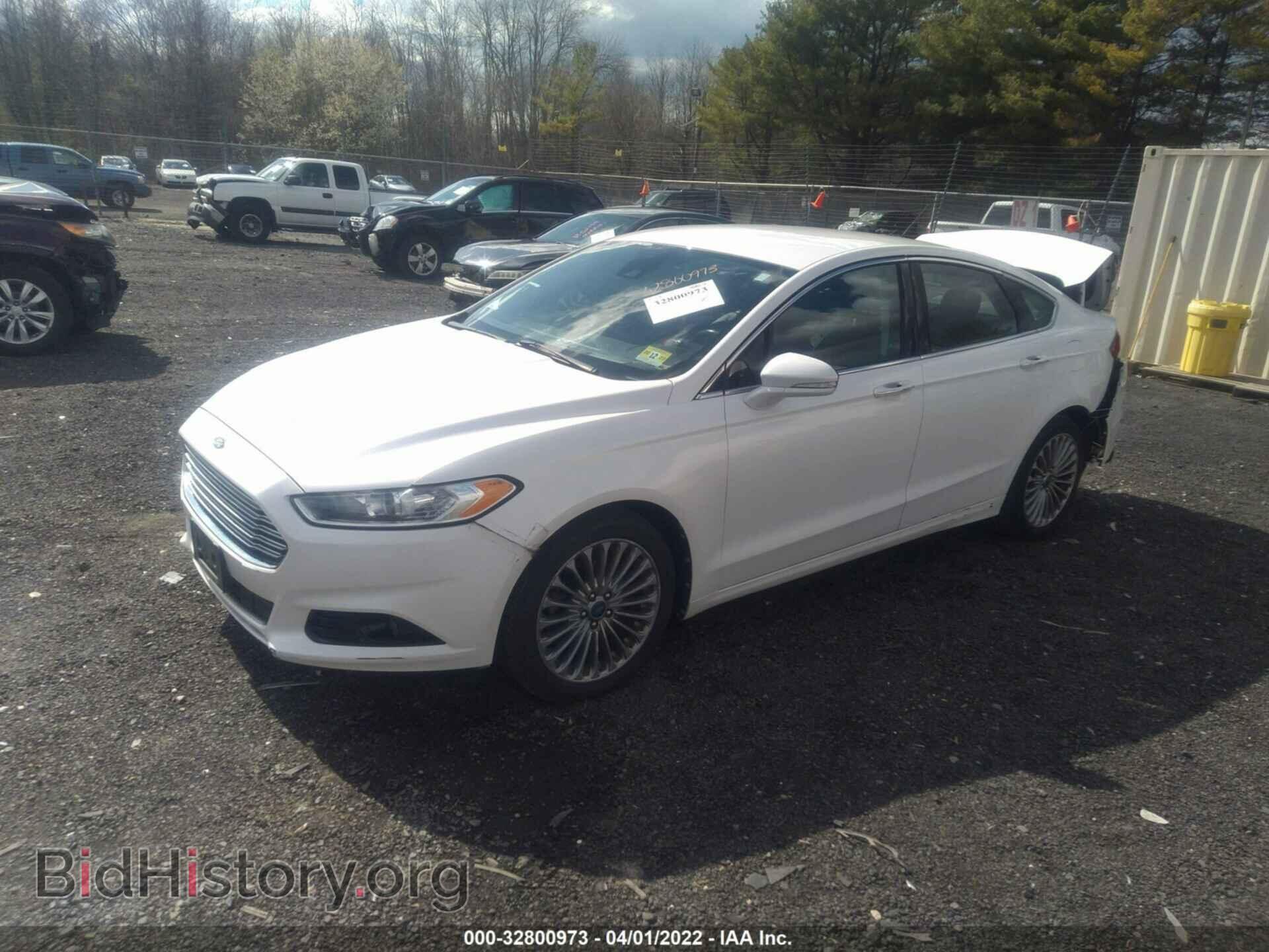 2013 FORD FUSION - VIN: 3FA6P0D93DR187860 - Фото 2
