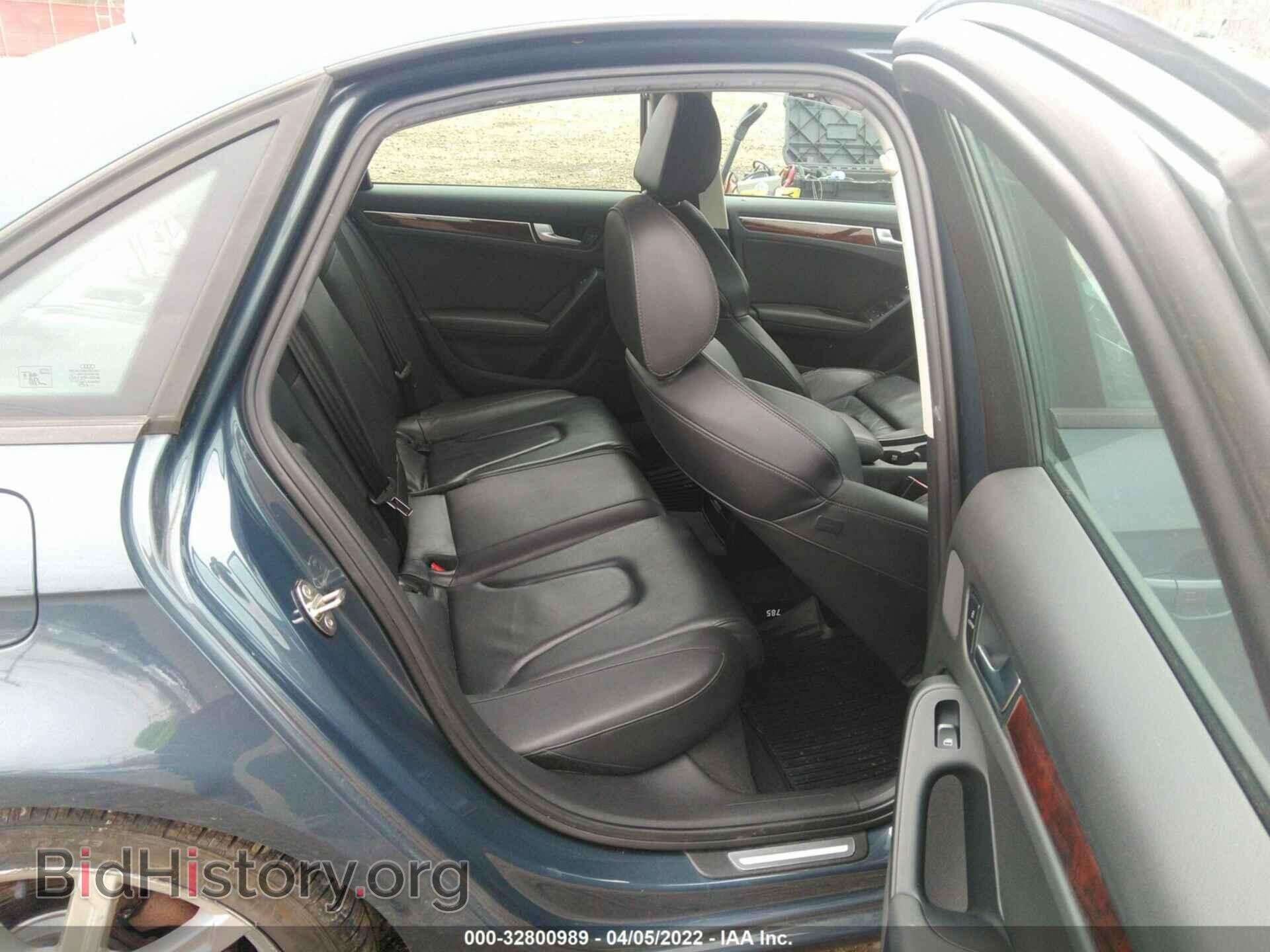 2010 AUDI A4 - VIN: WAUBFAFL7AN031908 - Фото 8