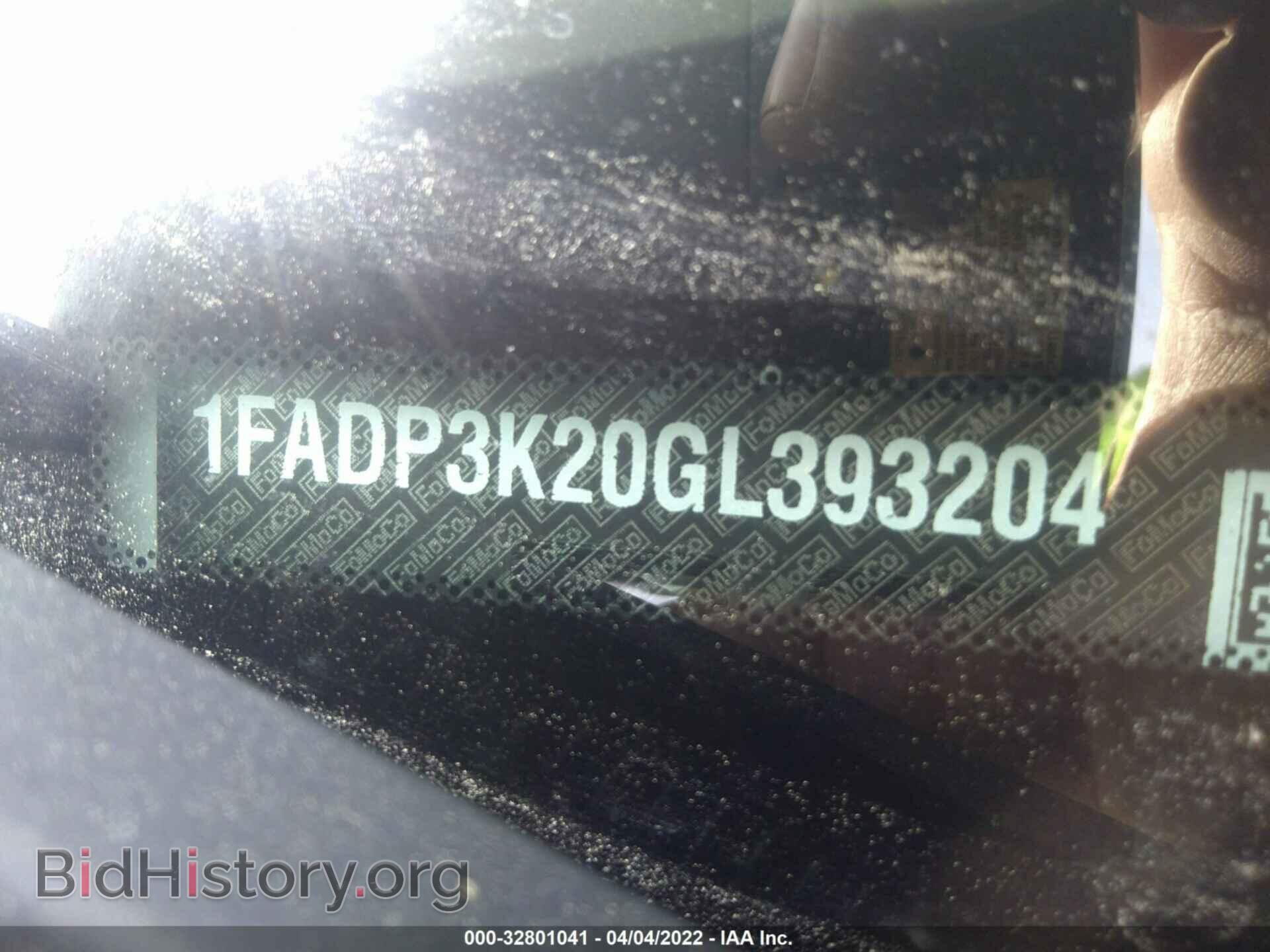 2016 FORD FOCUS - VIN: 1FADP3K20GL393204 - Photo 9