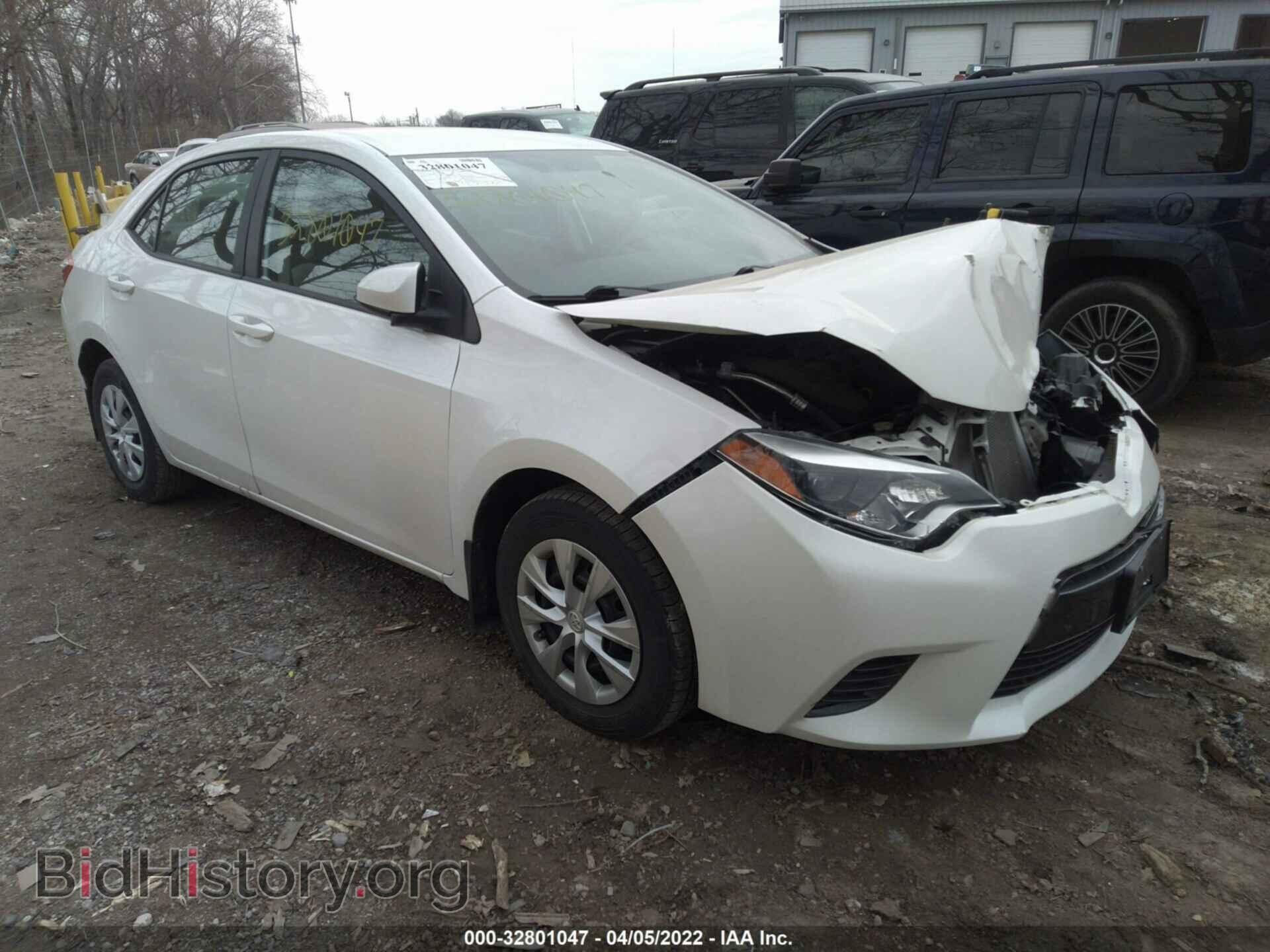 Фотография 5YFBPRHE1FP233831 - TOYOTA COROLLA 2015