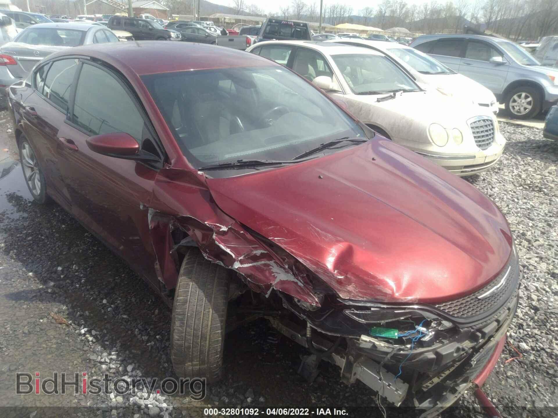 Фотография 1C3CCCBB8FN613181 - CHRYSLER 200 2015