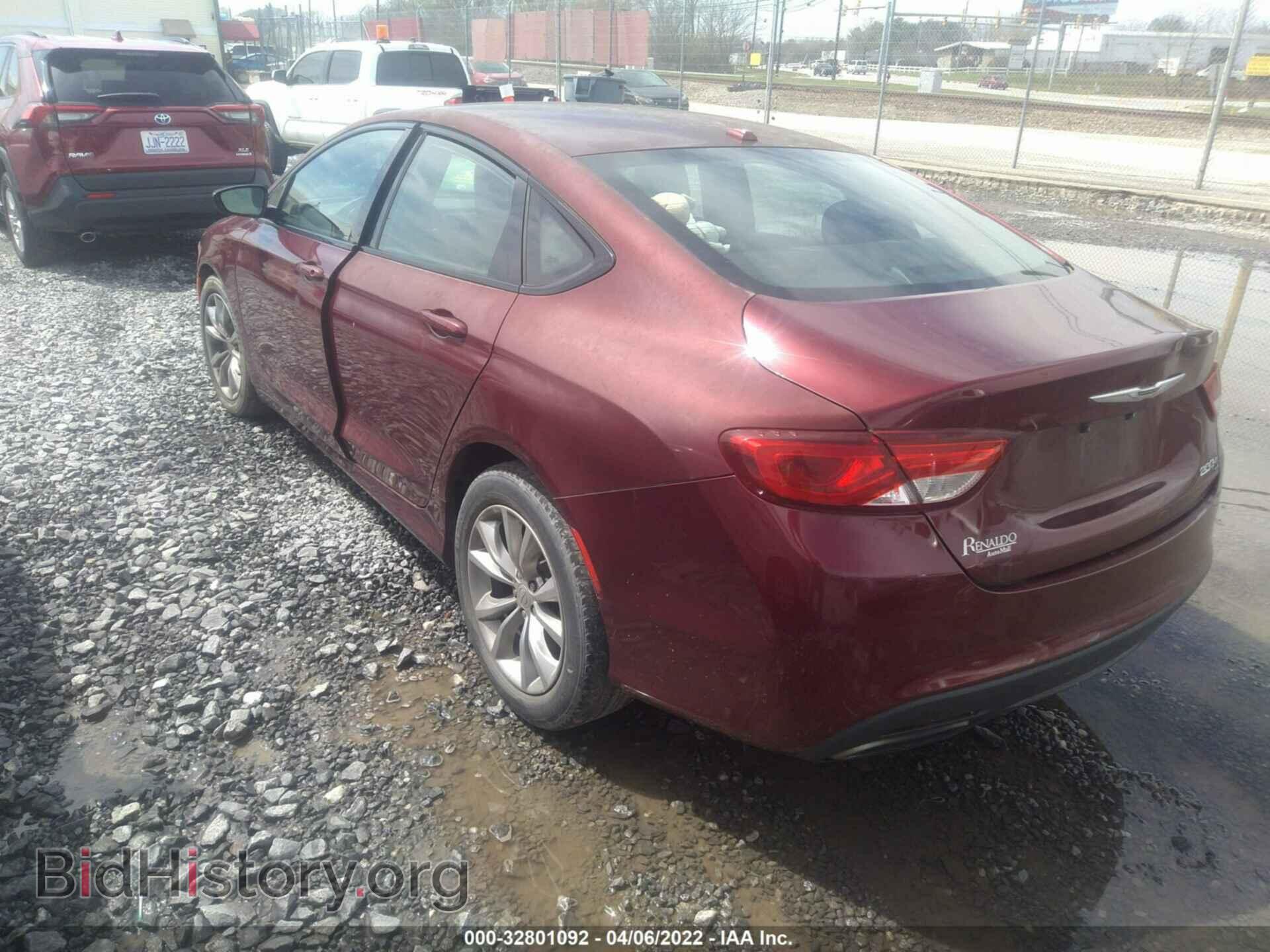 2015 CHRYSLER 200 - VIN: 1C3CCCBB8FN613181 - Фото 3