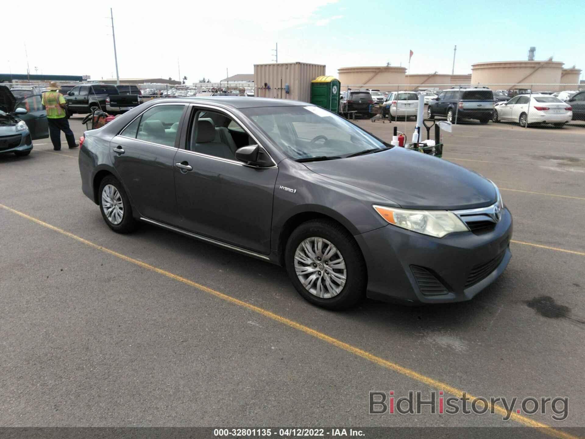 Photo 4T1BD1FKXCU003881 - TOYOTA CAMRY HYBRID 2012