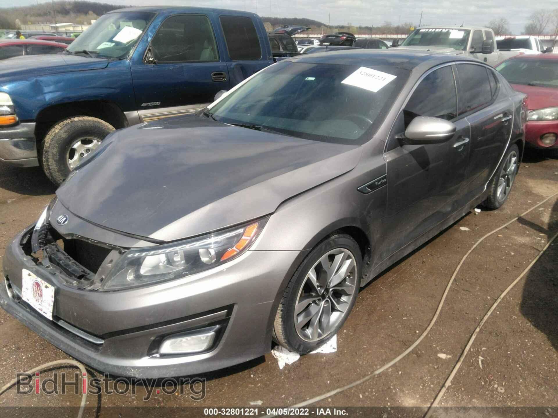 2014 KIA OPTIMA - VIN: 5XXGR4A6XEG301427 - Фото 2