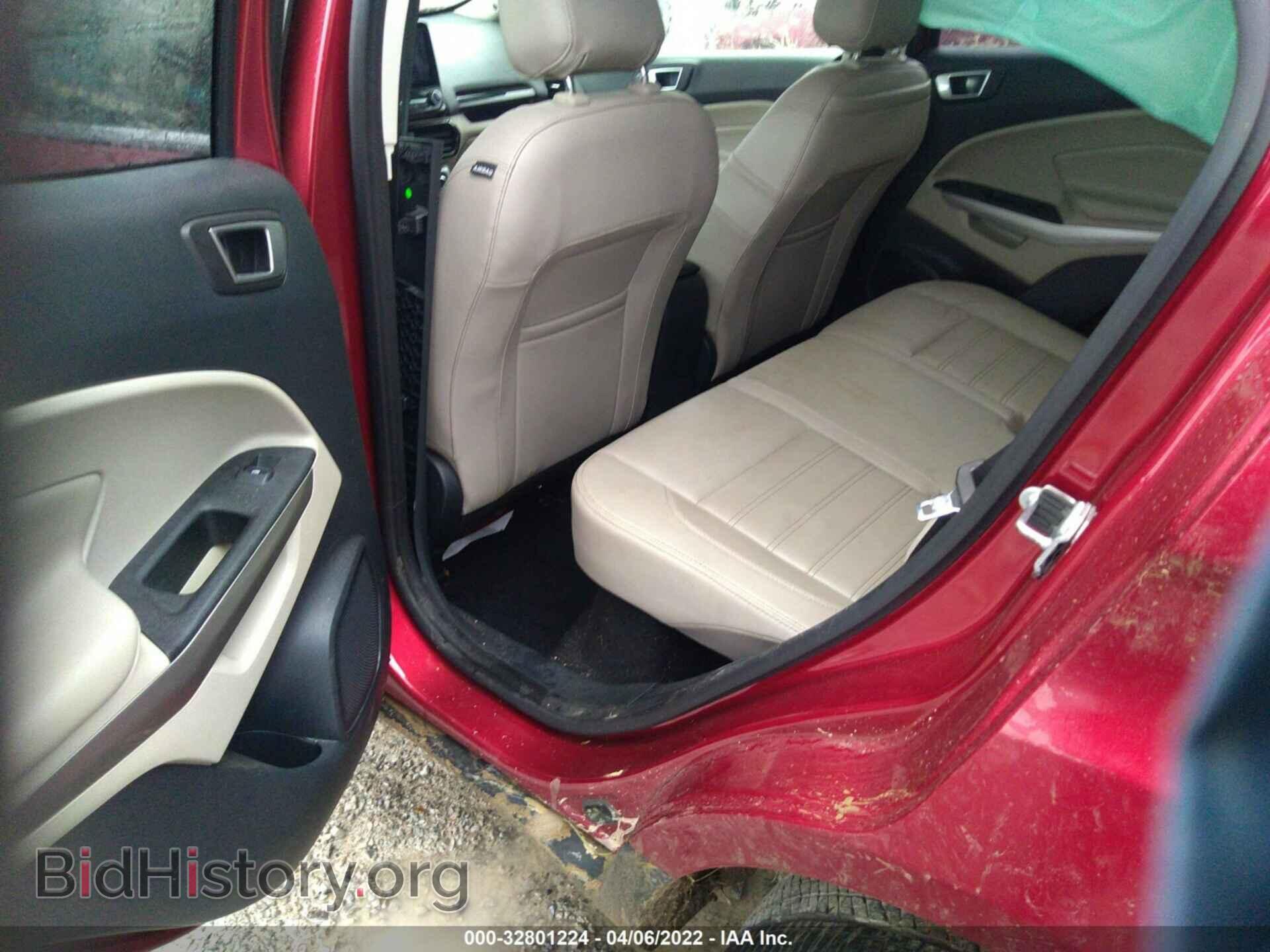 2019 FORD ECOSPORT - VIN: MAJ6S3KL5KC293852 - Фото 8