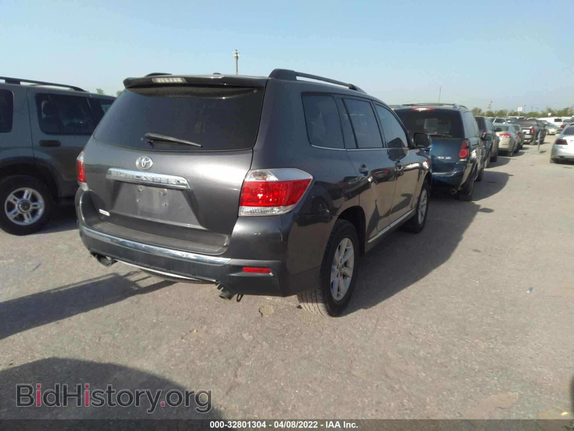 2011 TOYOTA HIGHLANDER - VIN: 5TDZK3EH7BS034390 - Фото 4