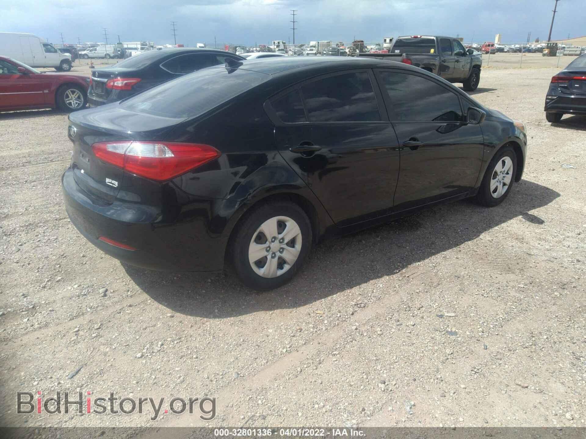 2016 KIA FORTE - VIN: KNAFK4A67G5465349 - Фото 4