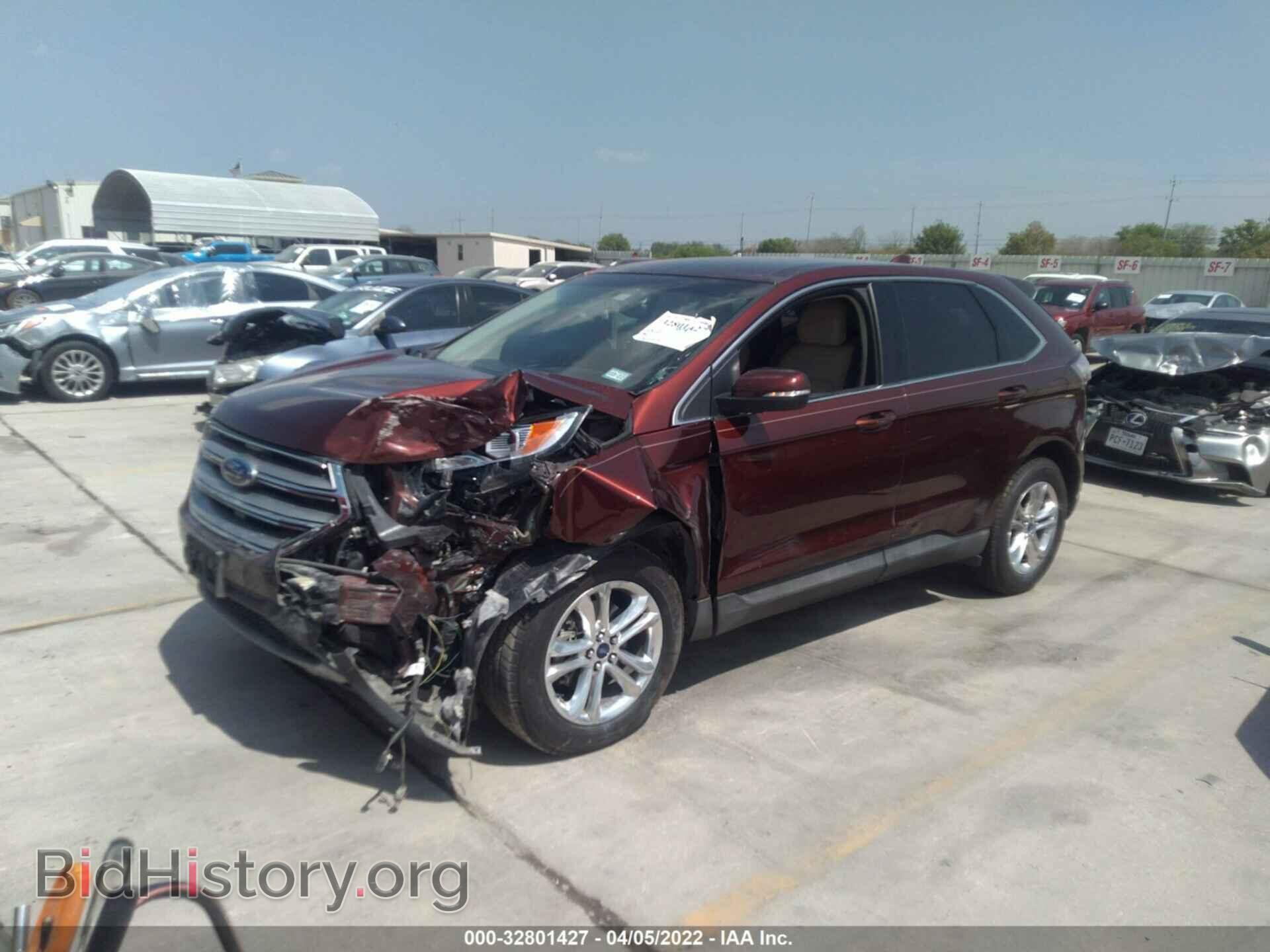 2015 FORD EDGE - VIN: 2FMTK3J94FBC03580 - Photo 2