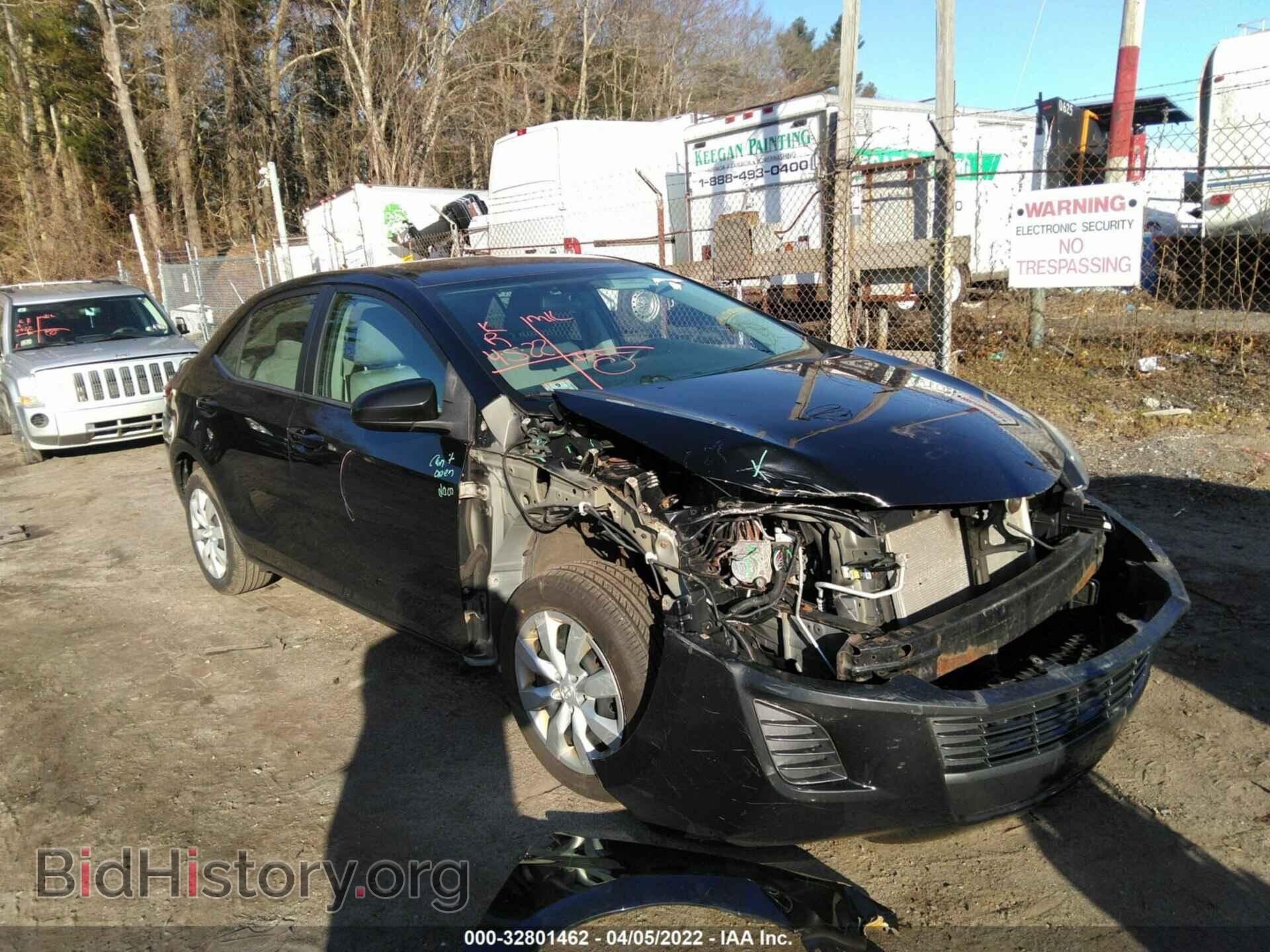 Photo 2T1BURHE6FC429627 - TOYOTA COROLLA 2015