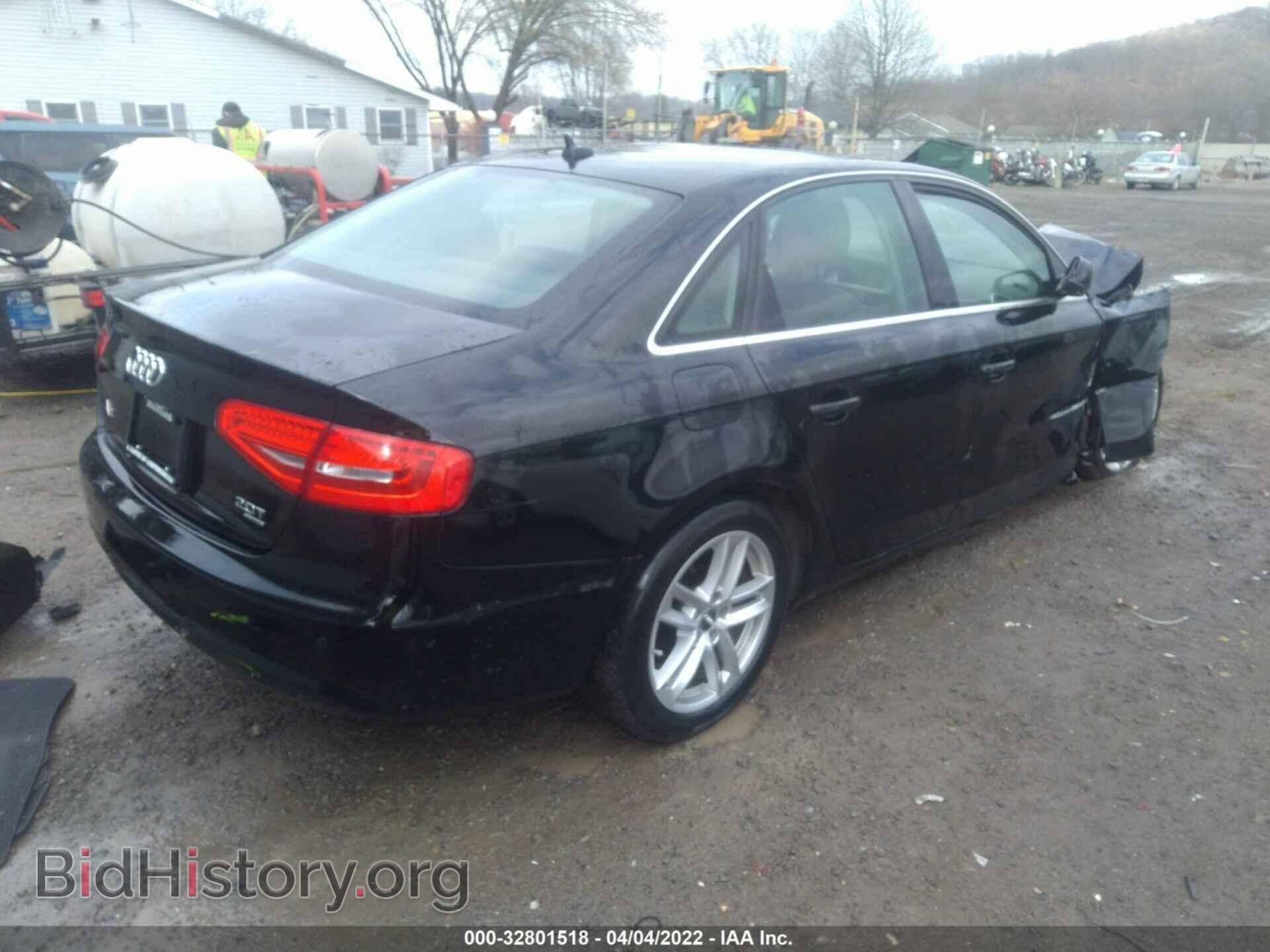 2013 AUDI A4 - VIN: WAUFFAFL6DN020338 - Фото 4