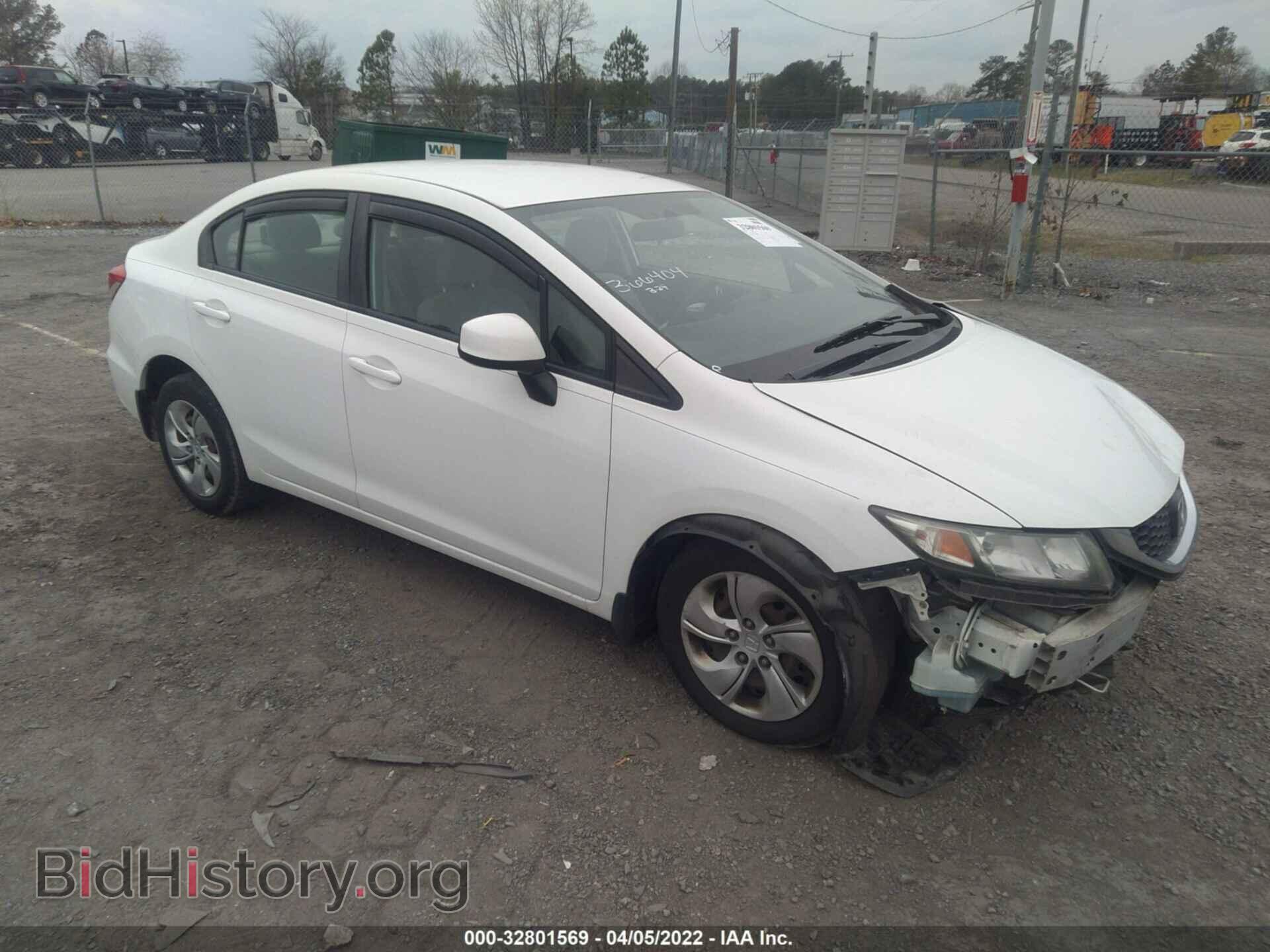 Photo 2HGFB2F53DH566076 - HONDA CIVIC SDN 2013