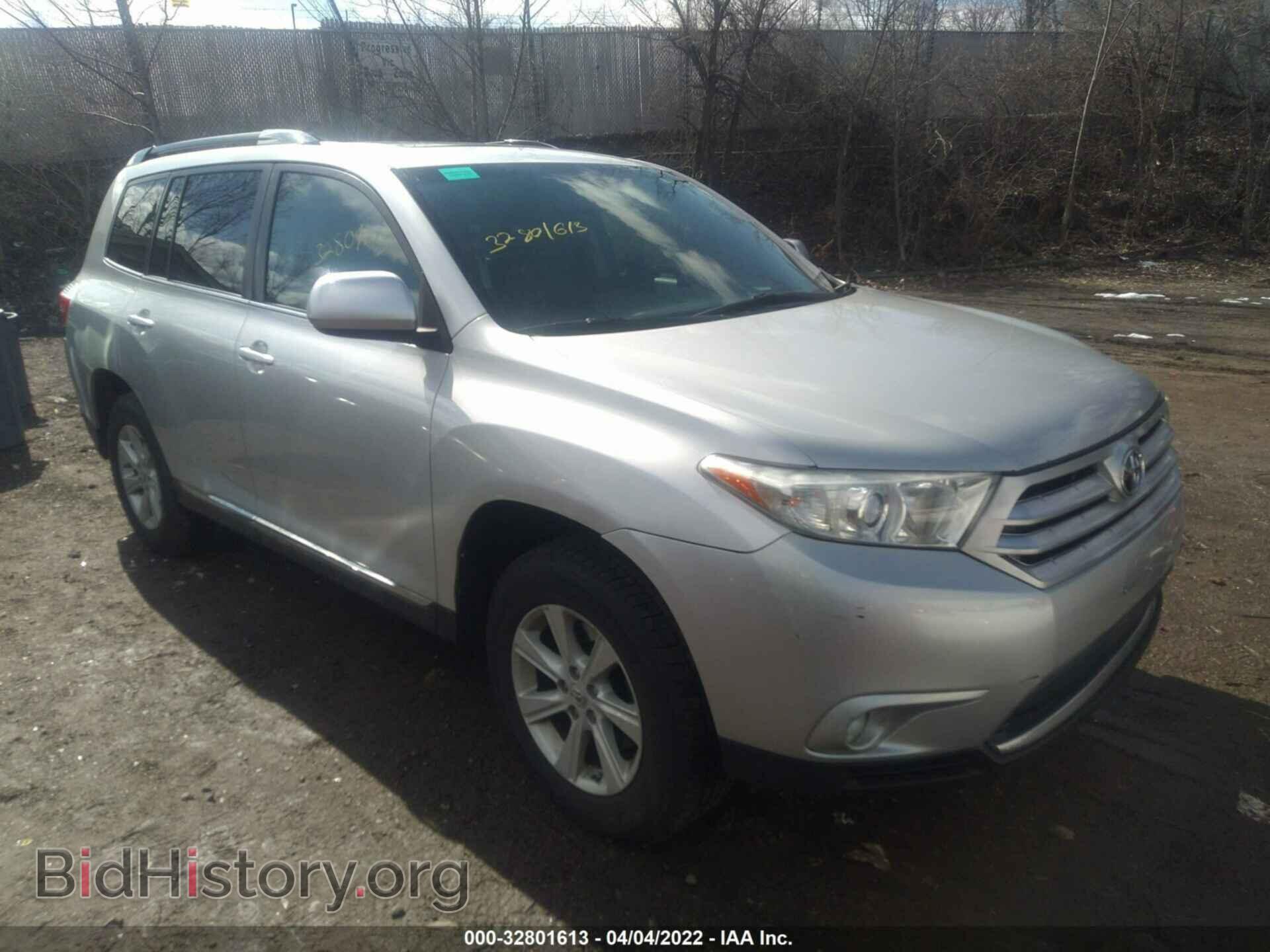 Фотография 5TDBK3EH2CS103456 - TOYOTA HIGHLANDER 2012