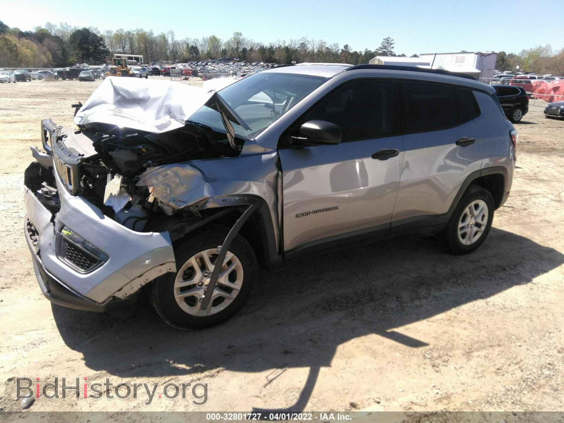 2018 JEEP COMPASS - VIN: 3C4NJDAB4JT126831 - Фото 2