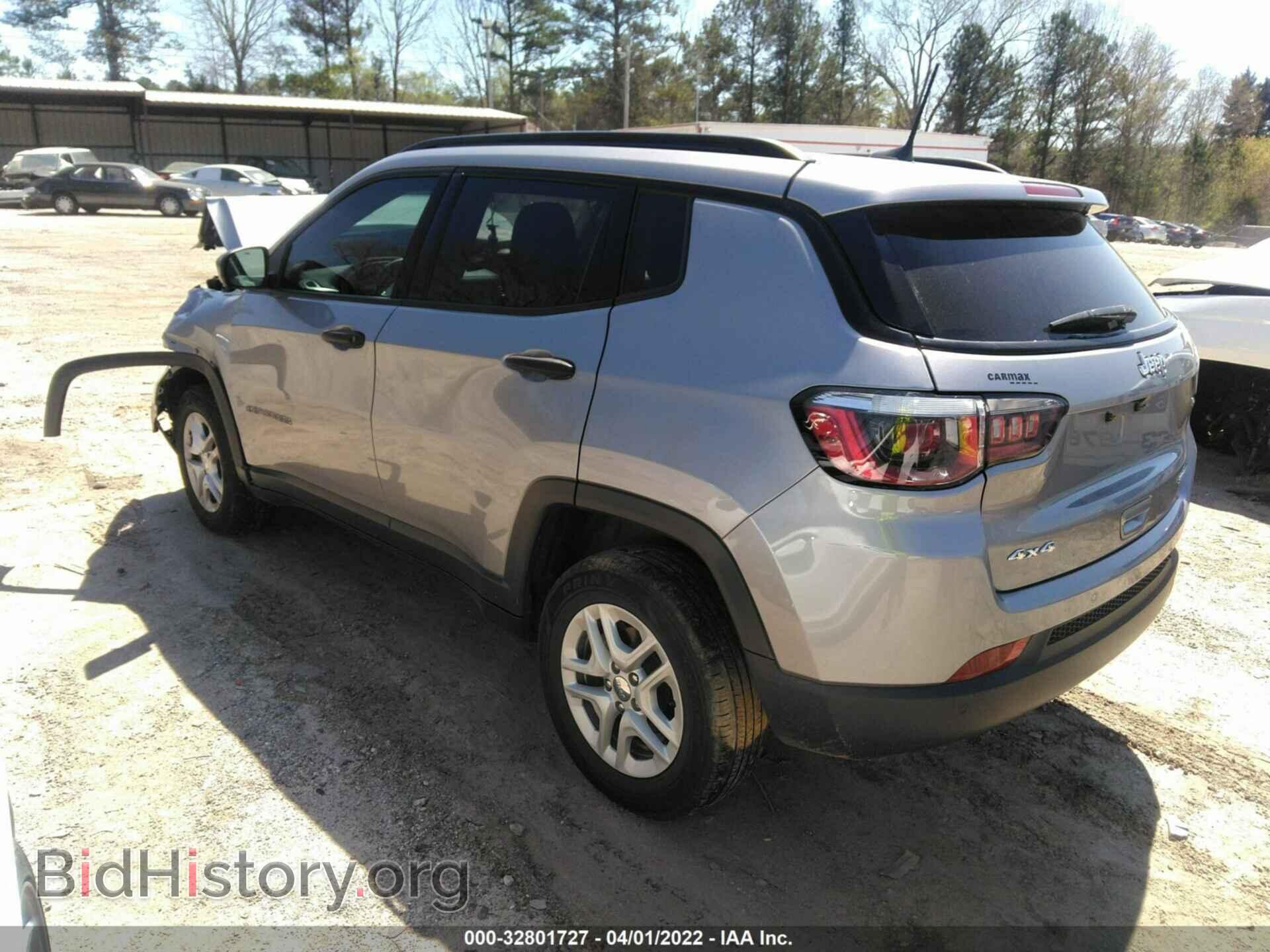 2018 JEEP COMPASS - VIN: 3C4NJDAB4JT126831 - Фото 3