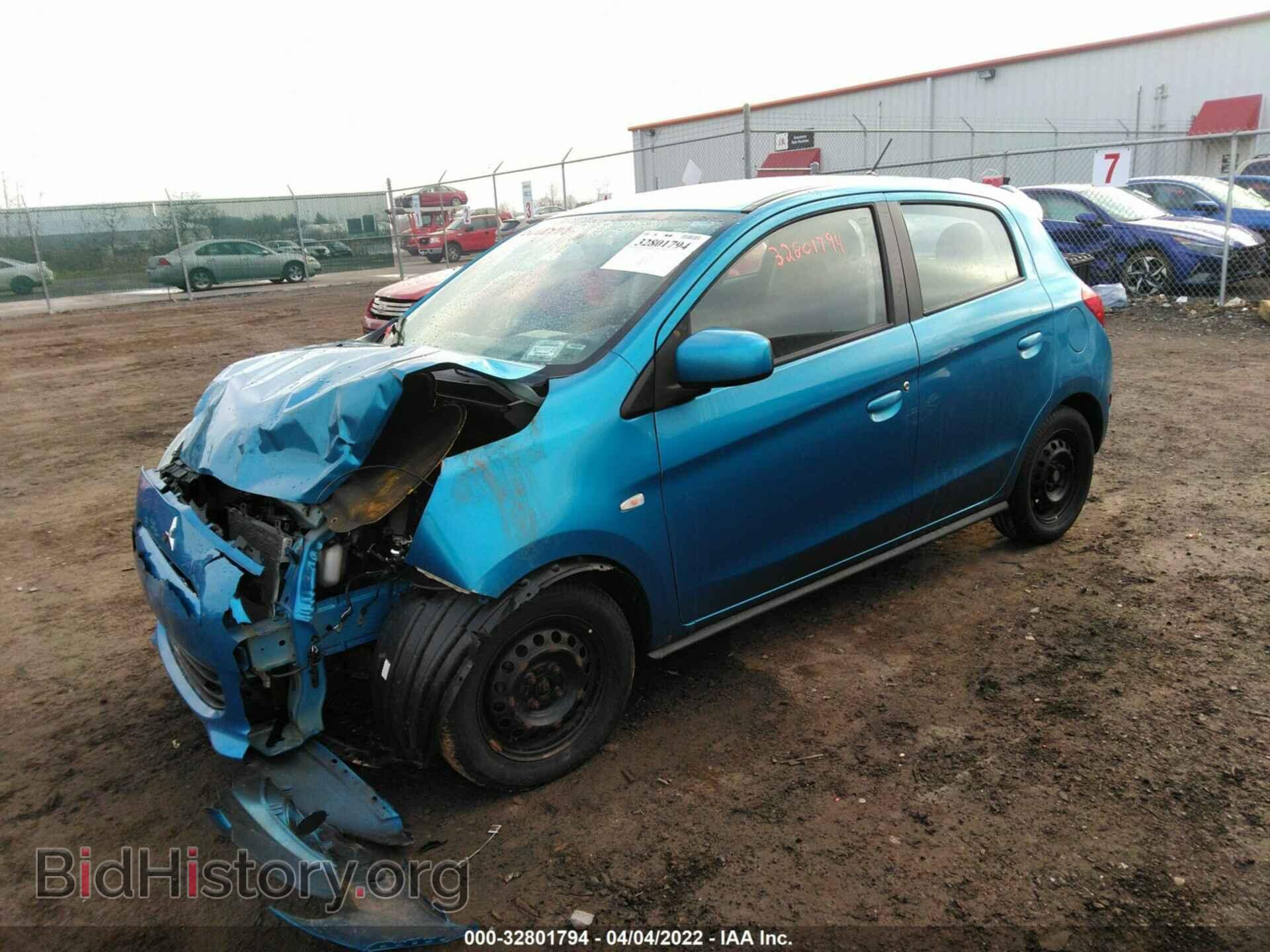2015 MITSUBISHI MIRAGE - VIN: ML32A3HJ9FH004209 - Фото 2