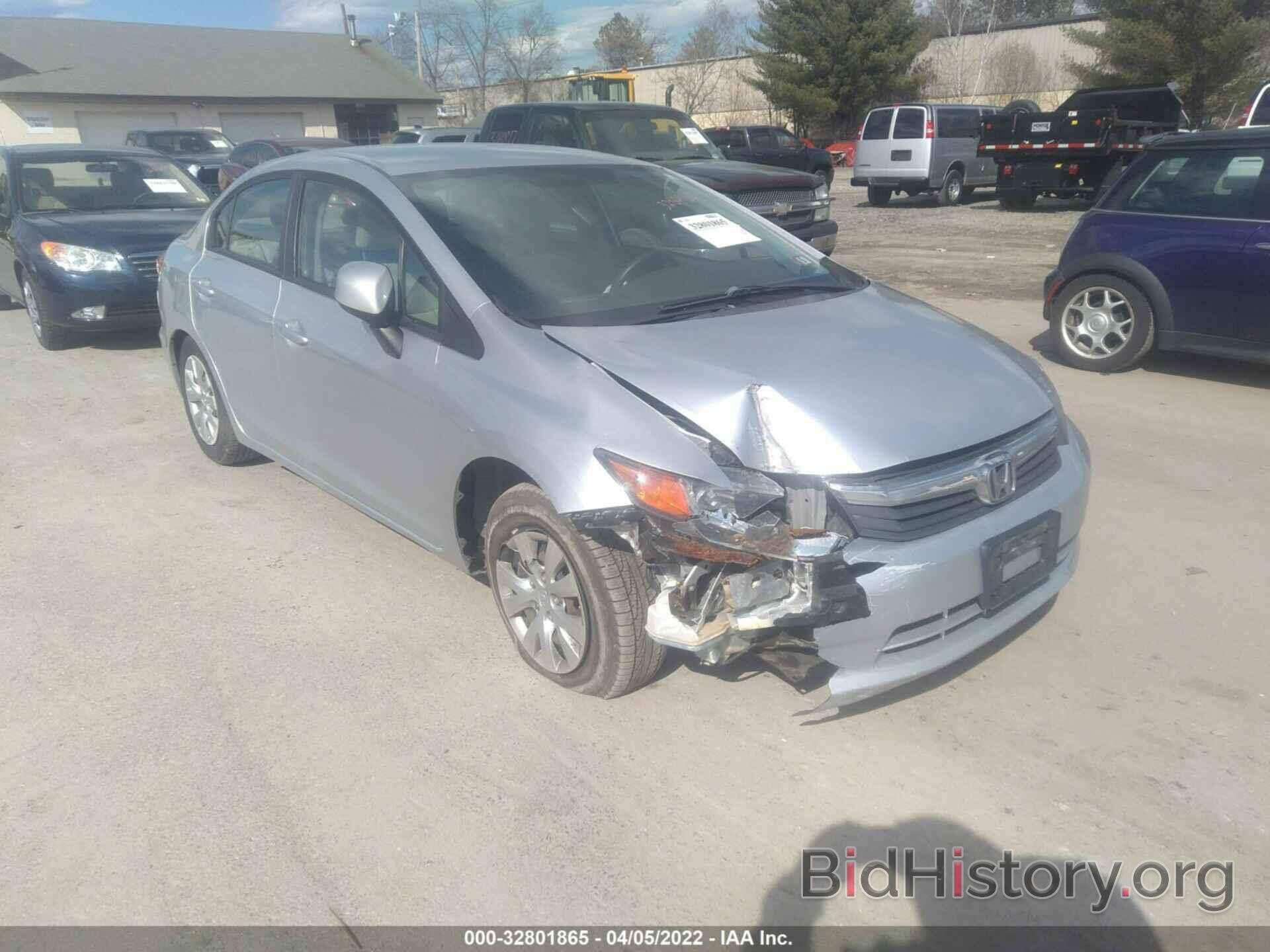 Photo 2HGFB2F53CH568019 - HONDA CIVIC SDN 2012