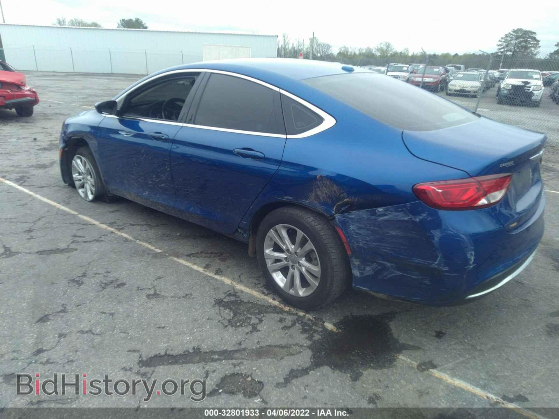 2016 CHRYSLER 200 - VIN: 1C3CCCAB3GN160168 - Фото 3