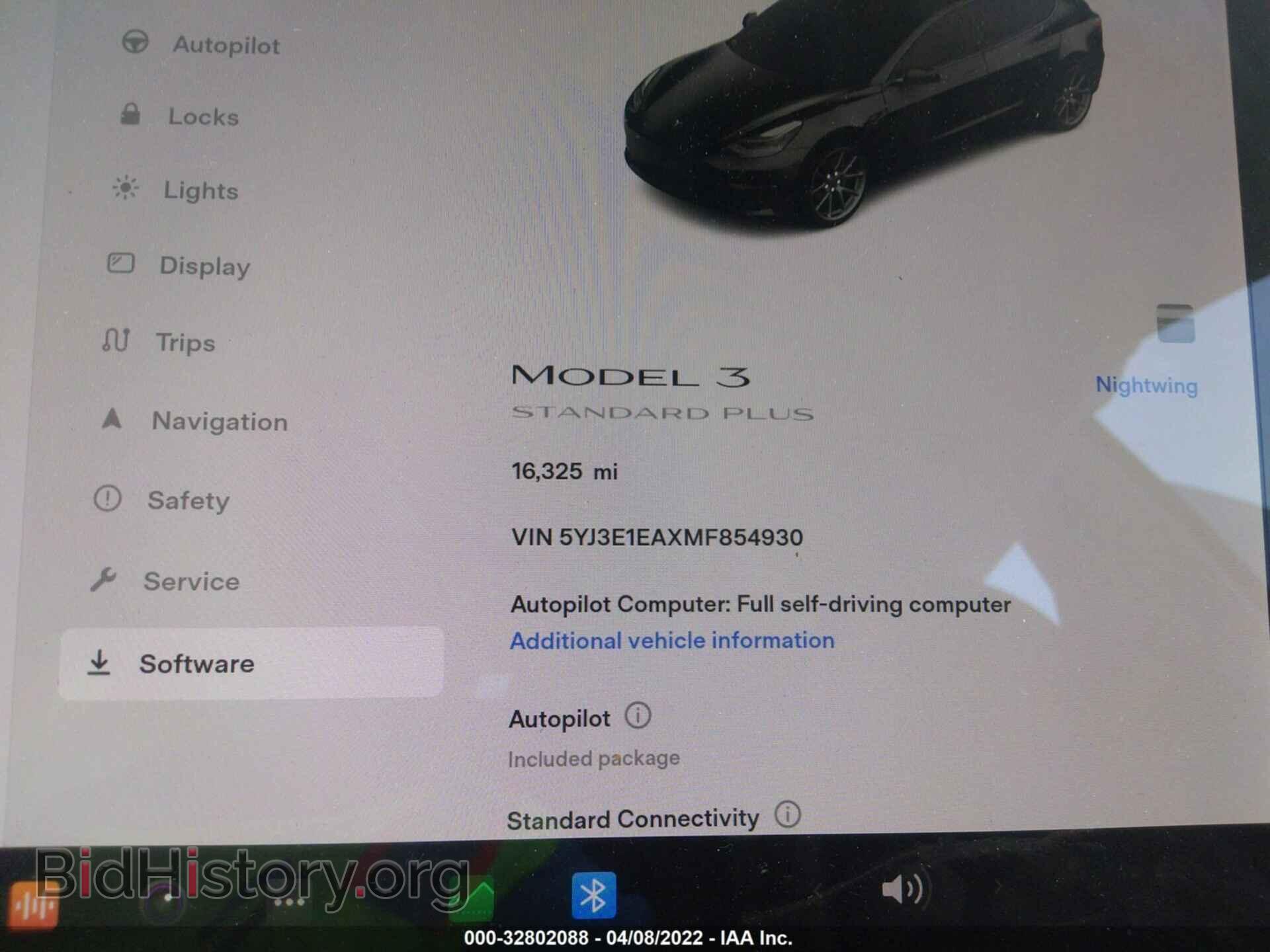 2021 TESLA MODEL 3 - VIN: 5YJ3E1EAXMF854930 - Photo 7